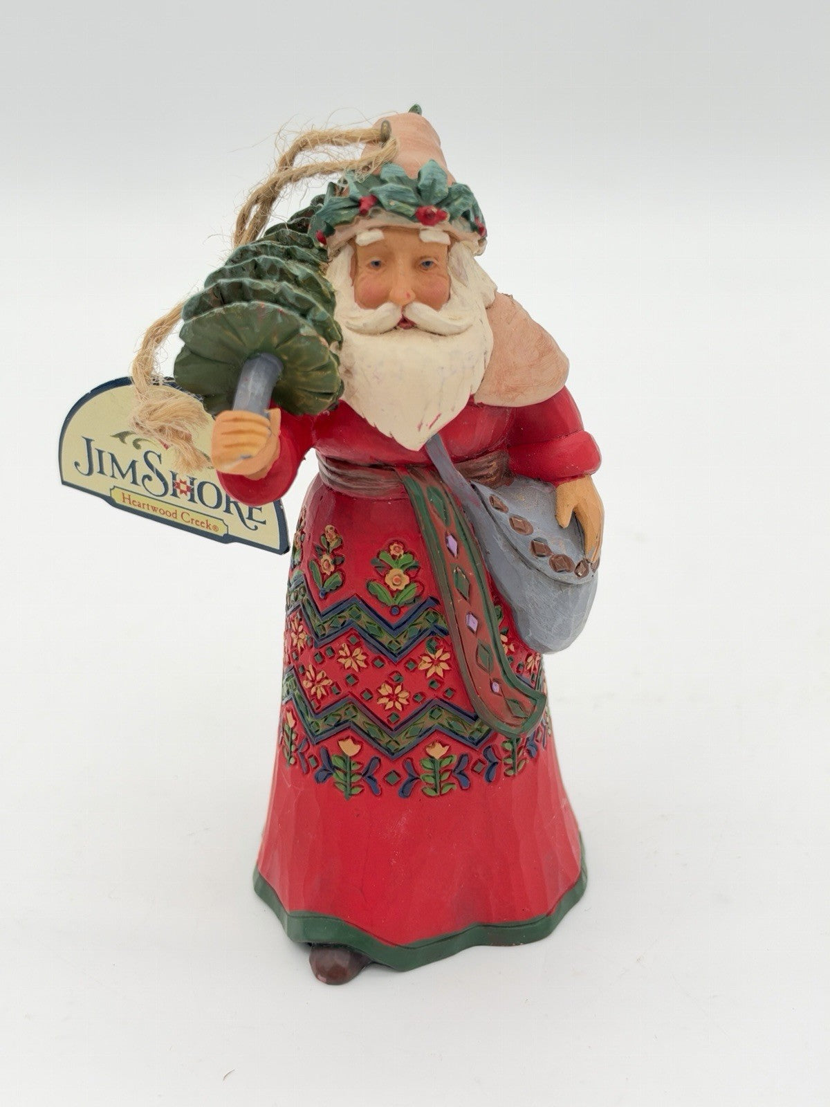 Jim Shore Sweden Santas Around The World Swedish Wishes 2017 Christmas Ornament
