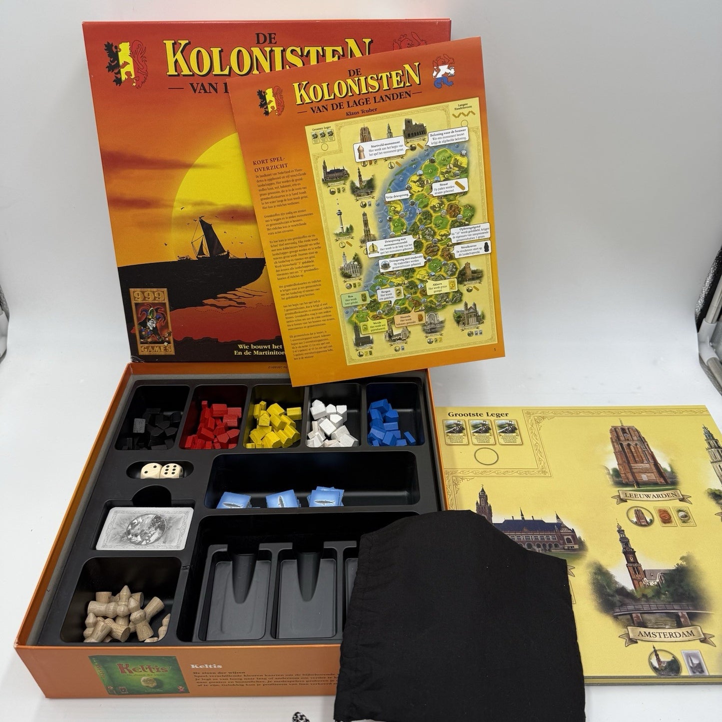 De Kolonisten ten Van Catan Board Game 1999 German Version 999 Games
