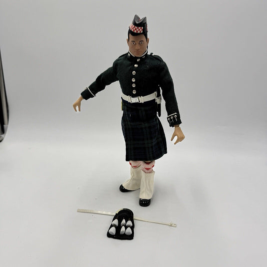 Vintage 1970 PALITOY Action Man 12” Figure The Argyll And Sutherland Highlanders