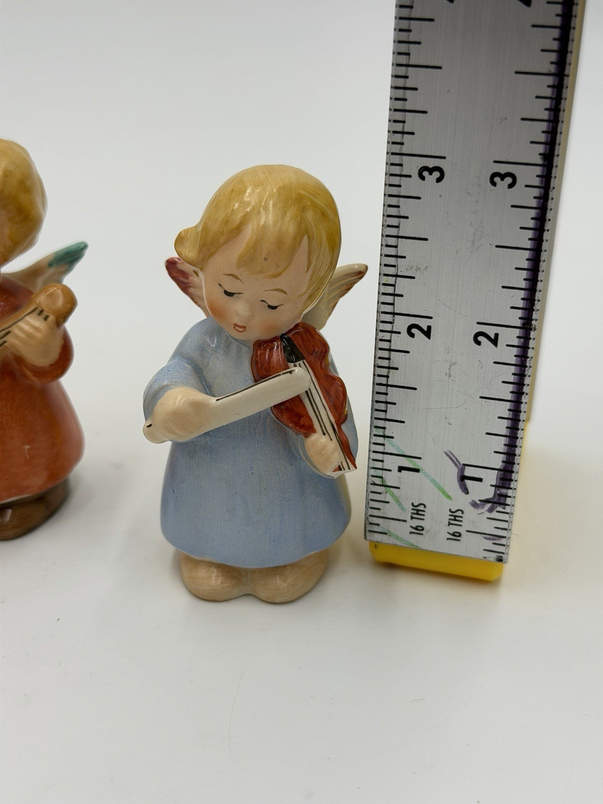 Vintage Goebel Hummel Angels Playing Instruments Set 4 PCs Germany