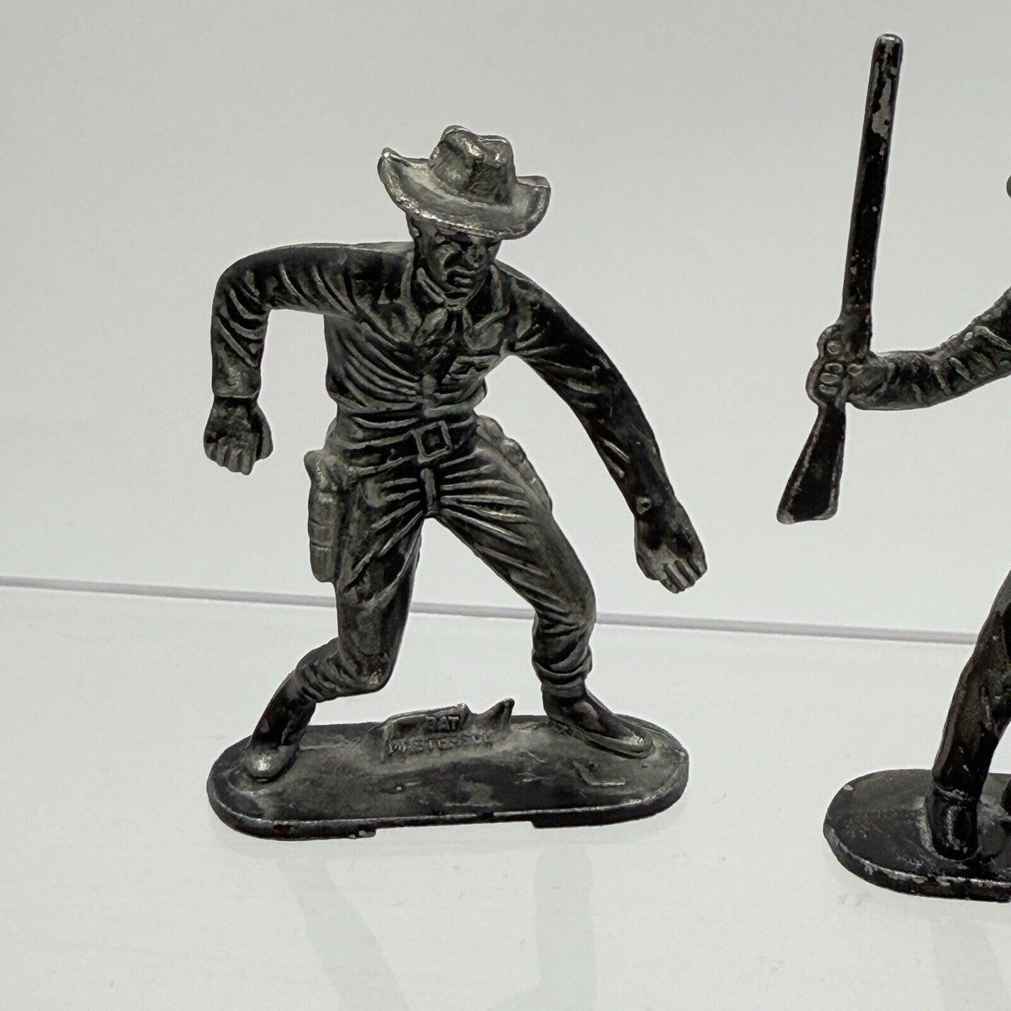 Kresge True Life Men Of The West Cowboy First Nation DieCast Metal Figurines Set