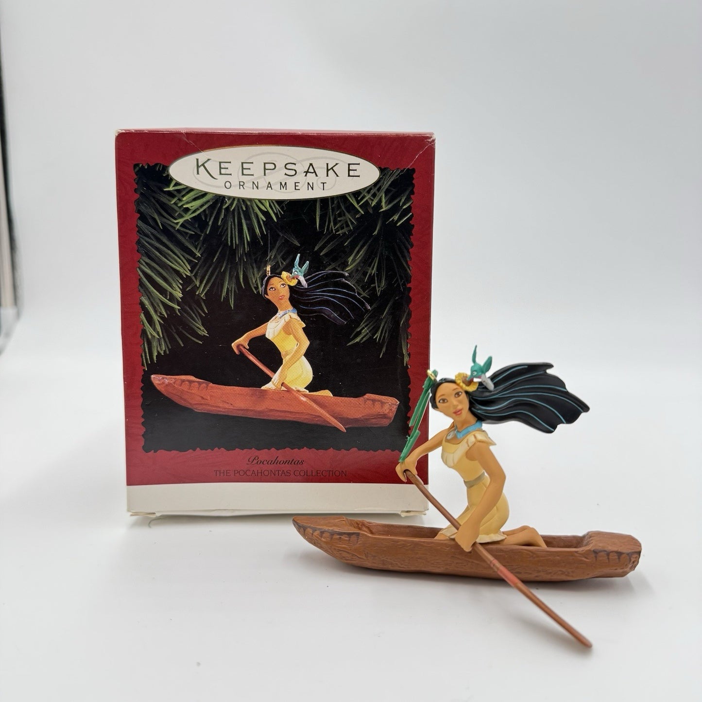 Hallmark Disney Pocahontas 2006 Christmas Ornament Box Vintage