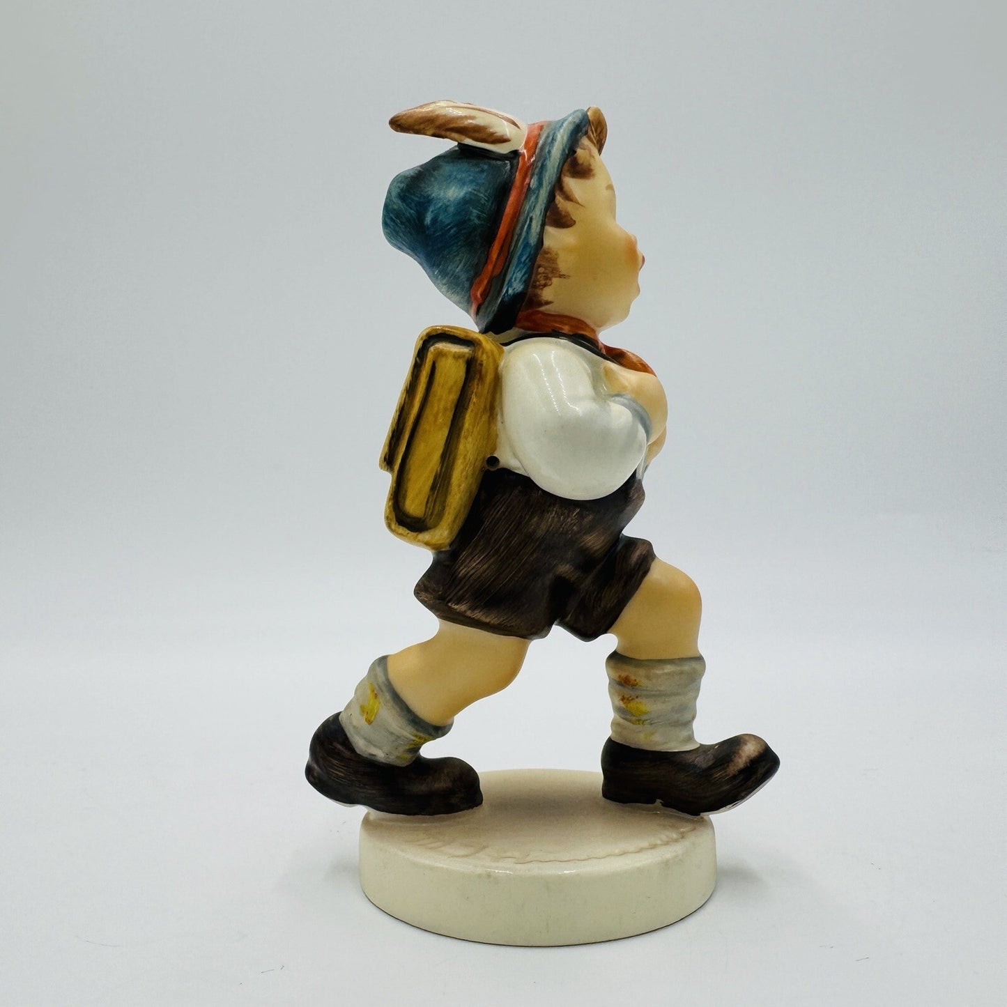 Hummel GOEBEL Germany School Boy Figurine Vintage Painted 822/0 1987