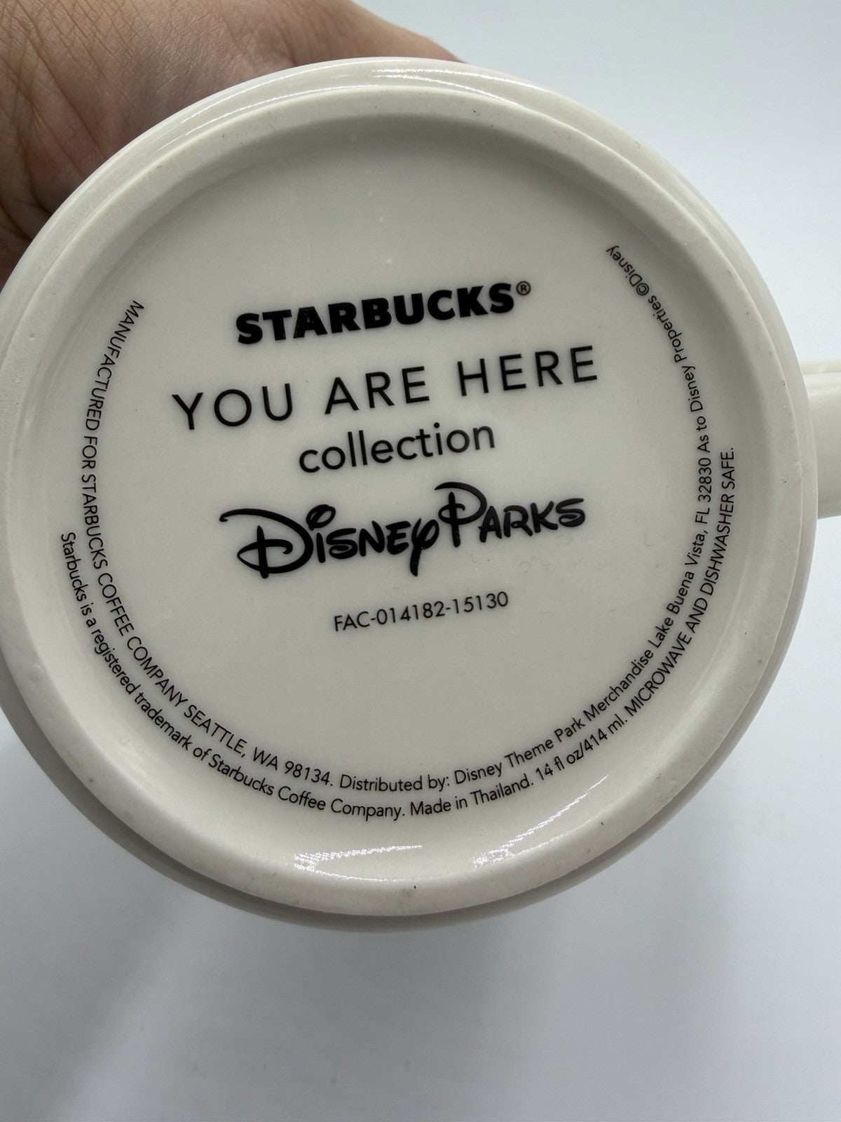 Starbucks Magic Kingdom Disney Parks You Are Here Coffee Mug 14 fl Oz