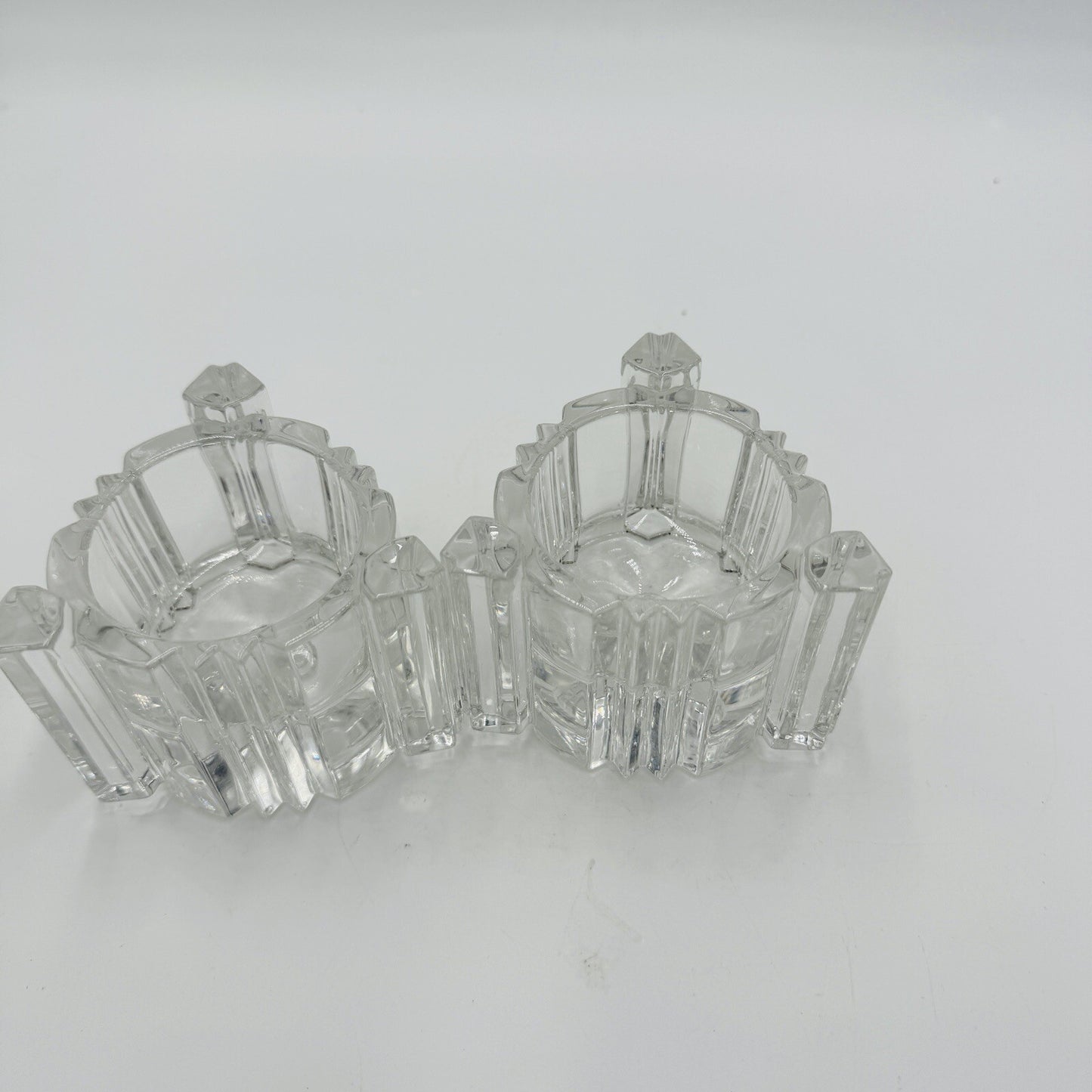 Vintage Set of 2 Lenox Fine Crystal Votive or Candle Stick/Tapper Holders