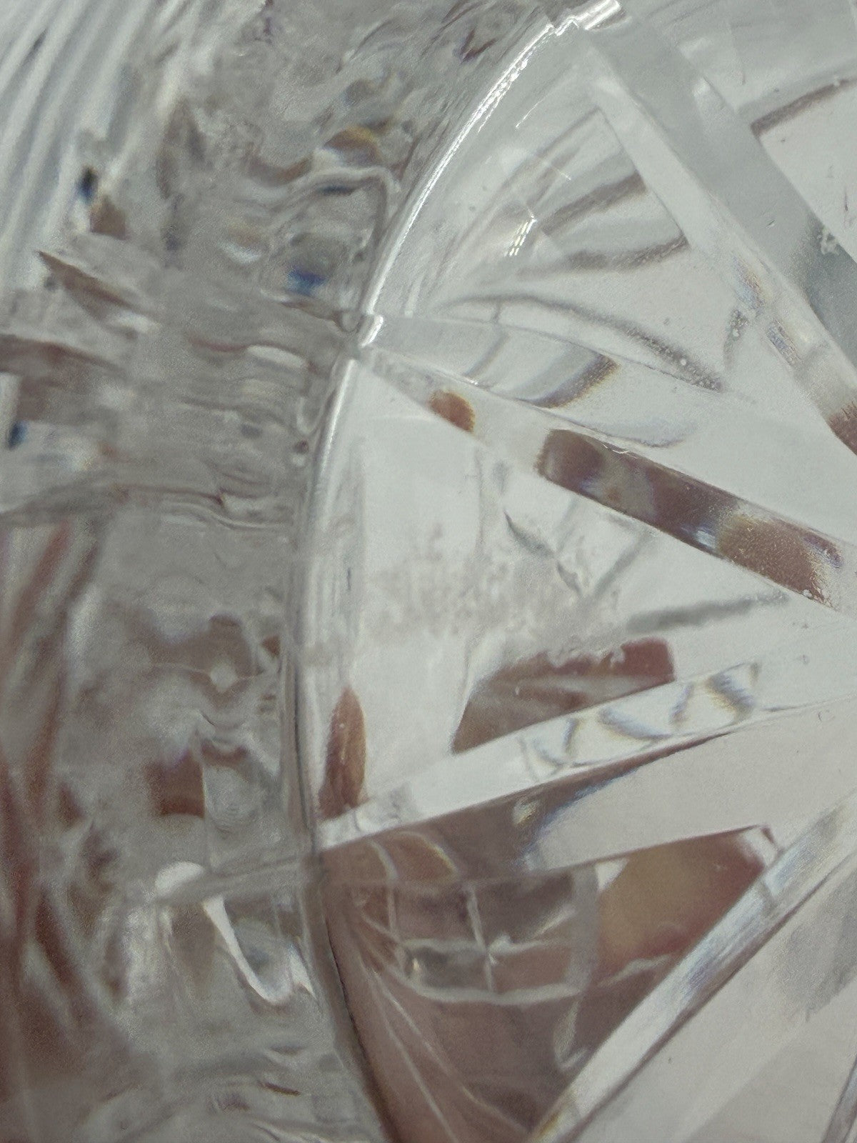 Vintage Waterford Crystal Ireland Cut Glass Etched Spirit Decanter w/Stopper
