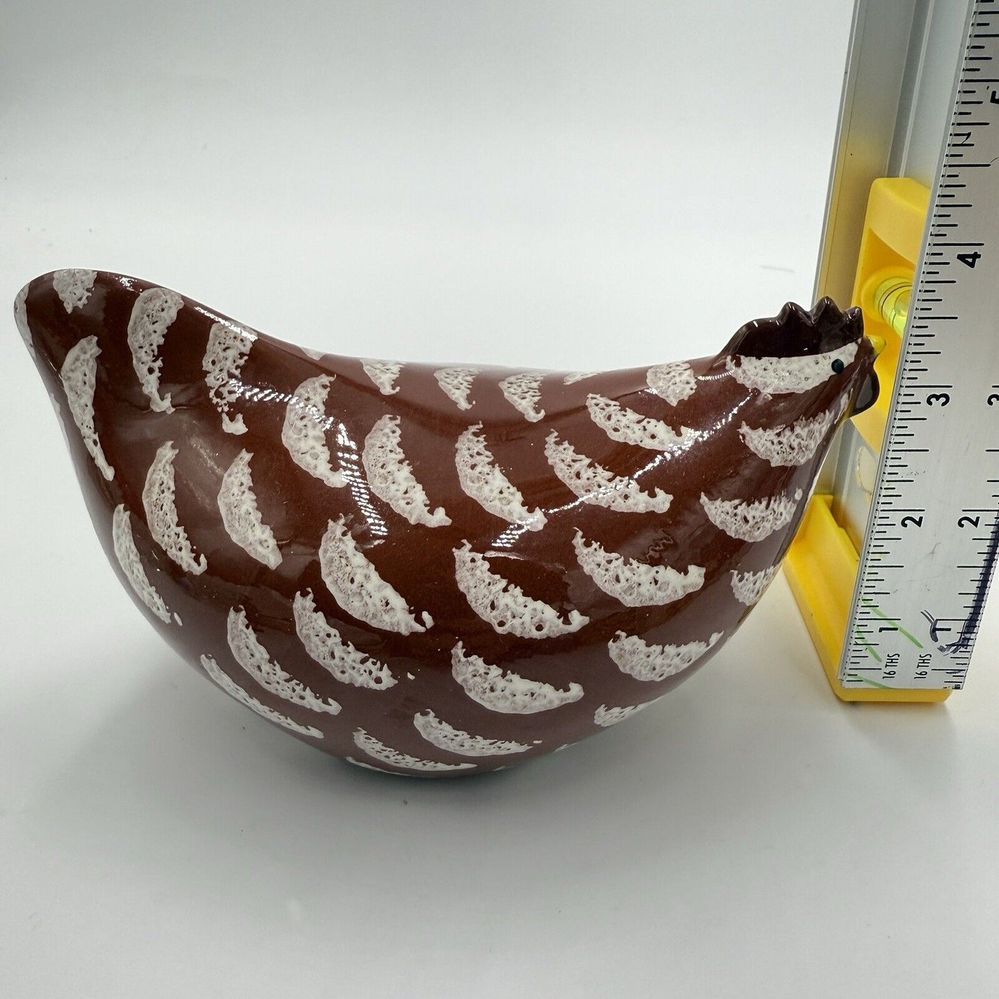 La Poulette France Heidi Caillard Ceramic Hen Chicken Figurine Art Pottery