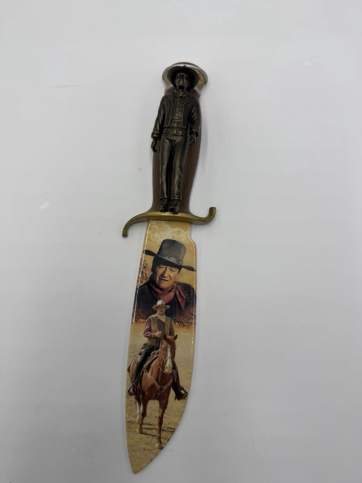 Bradford Exchange John Wayne American Legend Collectible Knife 1st  Wall Decor