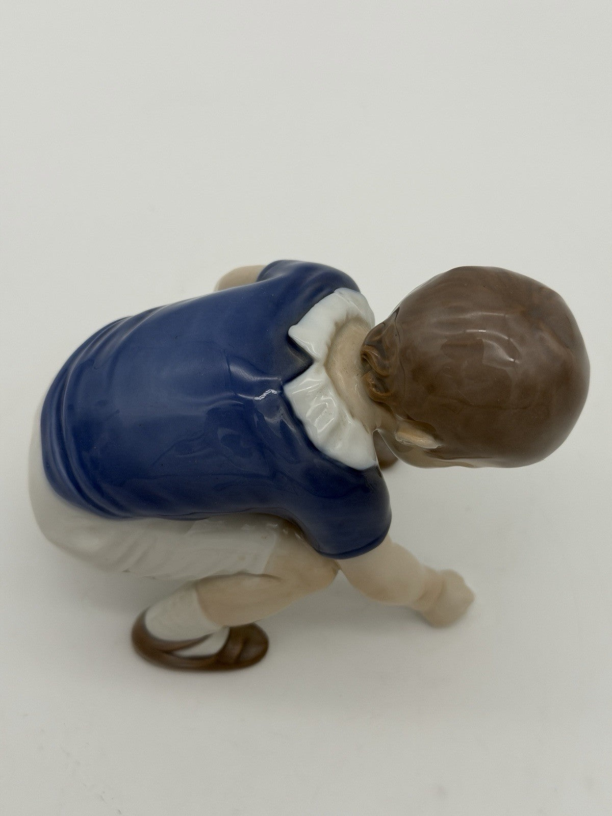 Bing Grondahl Denmark Porcelain #1636 Dickie Boy Figurine 4.25" Painted Vtg