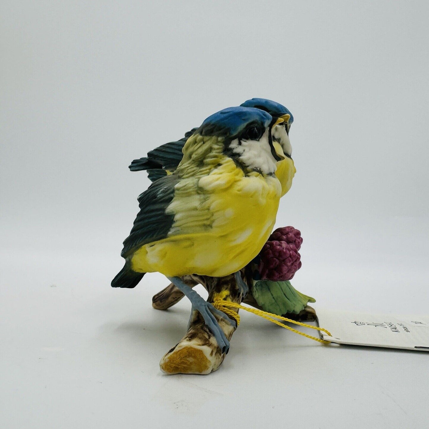 Kaiser Germany Porcelain Bisque Blue Tít  Birds Titmice Signed GAWANTKA Figurine