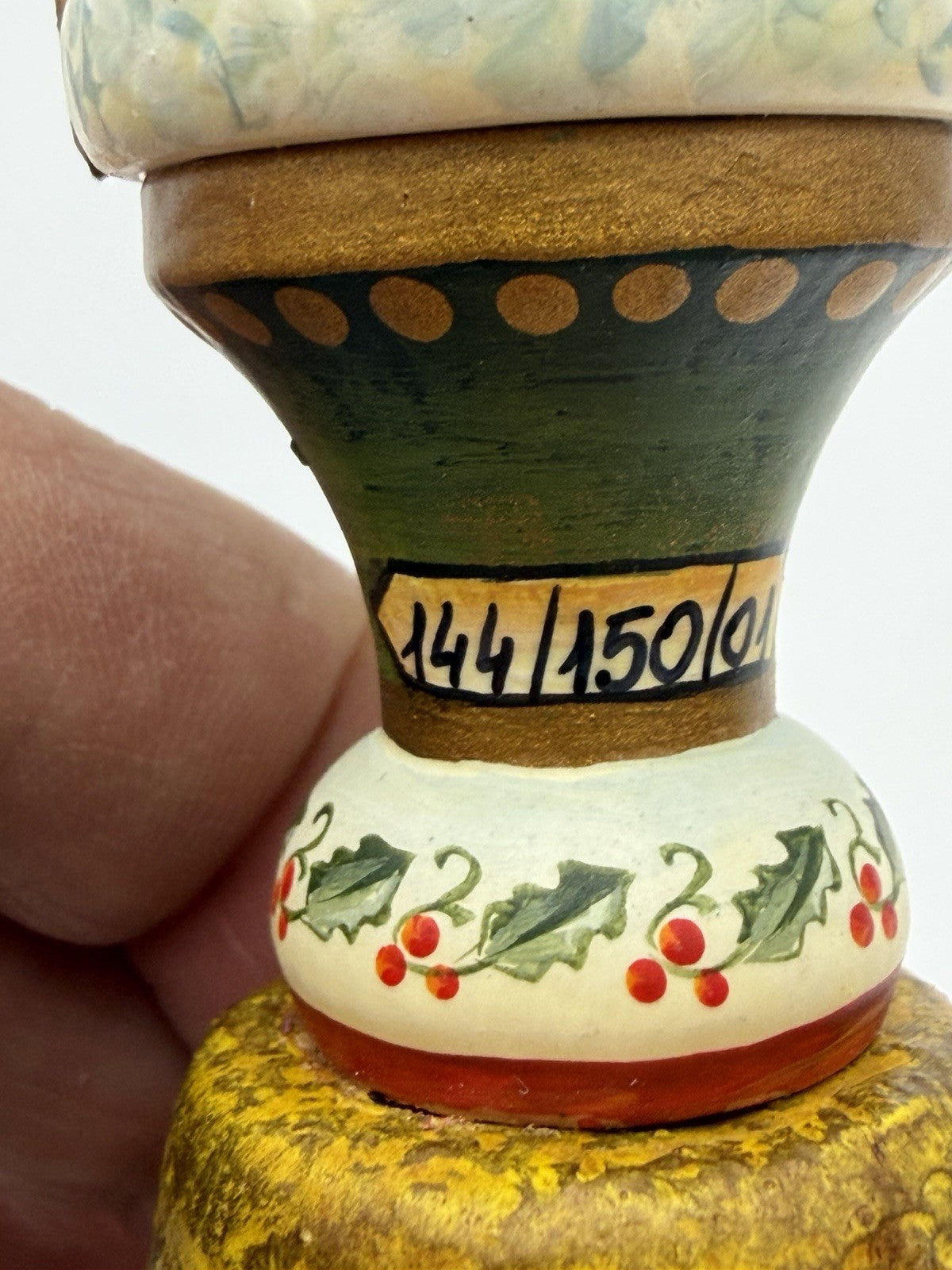 KINDERTRAUM KATHE WOHLFAHRT SANTA BELL 1999 Limited Edition 144/150/01 Figurine