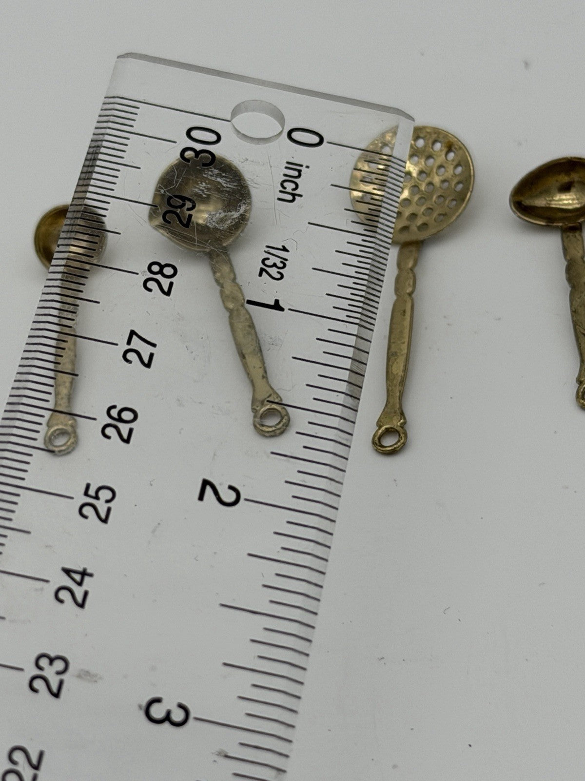 Vintage Bodo Hennig Dollhouse 1:12 5 PCs Kitchen Utensils Miniature Set
