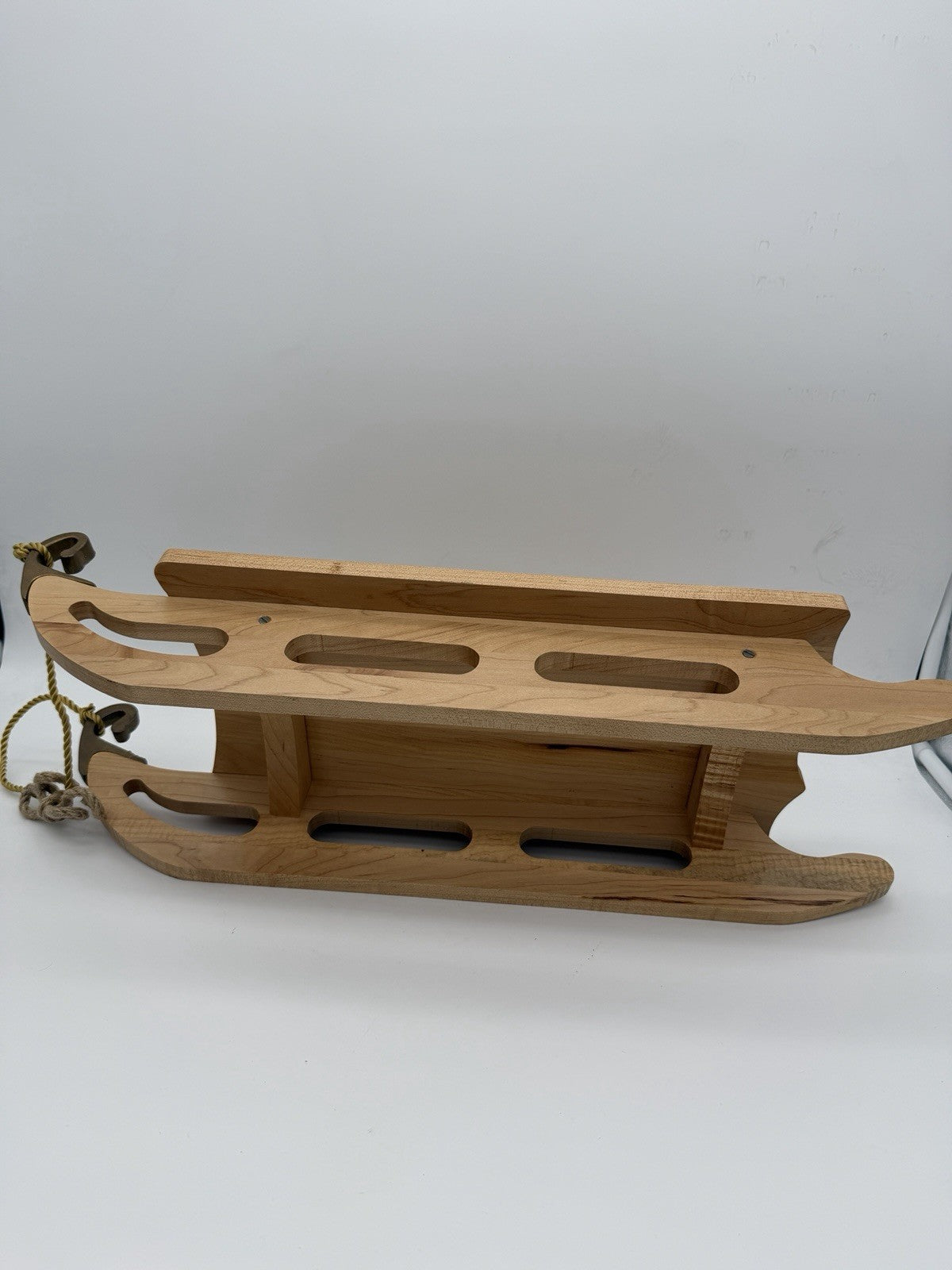 Rare John Deere Wall Decor Wood Carved christmas SLED 1880"S LOGO