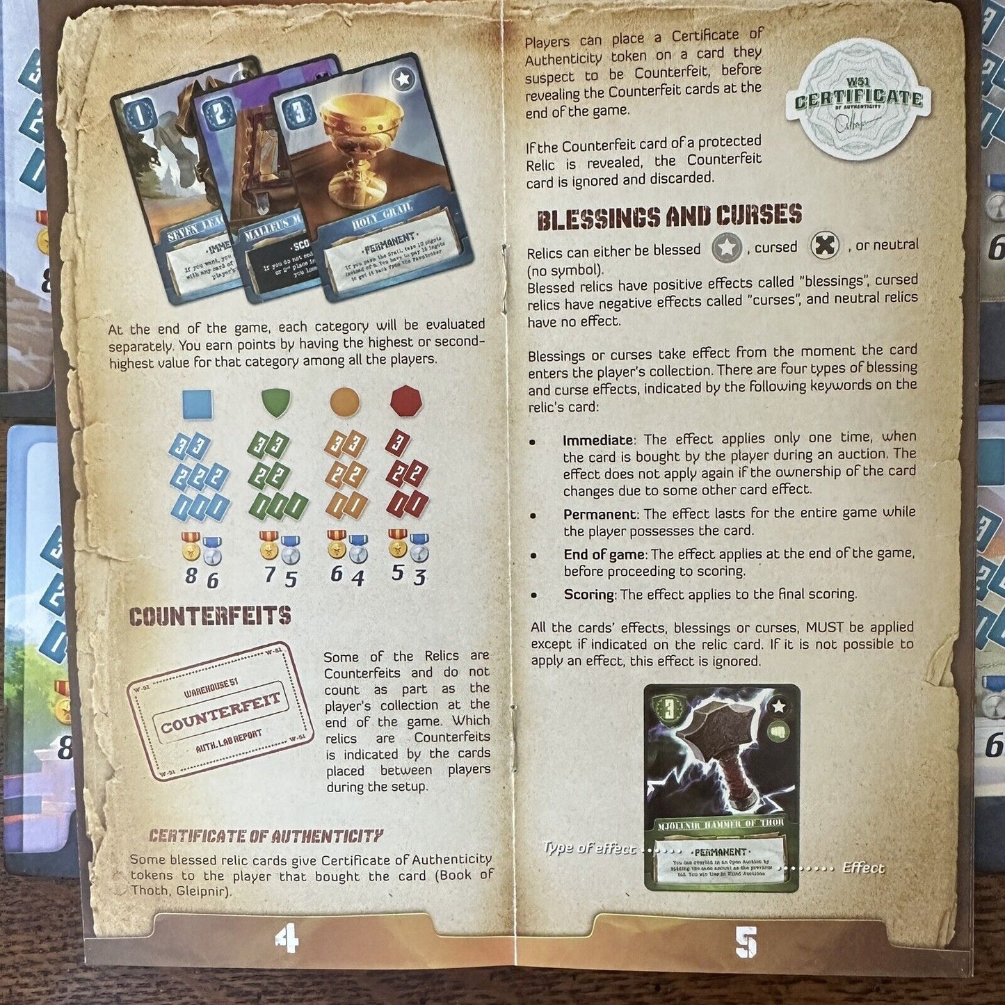 Fun Forge Warehouse 51 Card Game Studios Indian Jones Treasures Small Box
