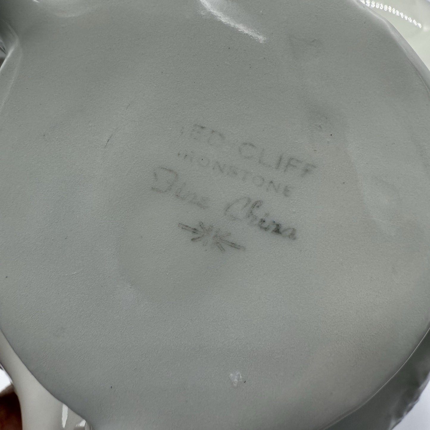 Vintage Red Cliff Ironstone Samovar Coffee Warmer base White Fine China 8”x5”