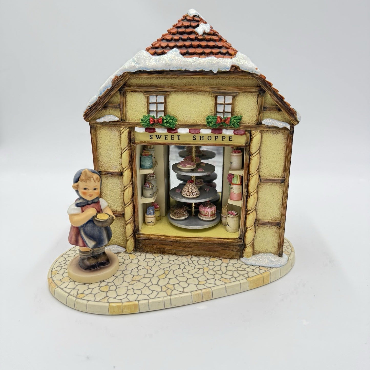 Goebel 2007 Bakery Display Sweet Shoppe Christmas Village Music Box