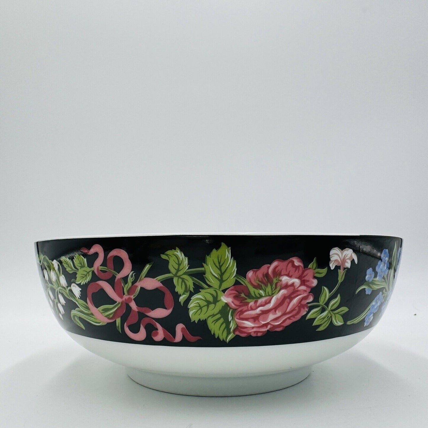 Tiffany & Co. Merrion Square by Sybil Connolly Floral Porcelain Bowl 3inH x 8inW