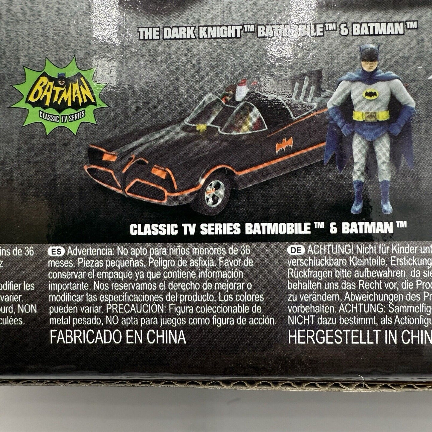 Jada Toys Batman DC Comics Classic TV Series Batmobile Die-cast Car, 1:18 Scale