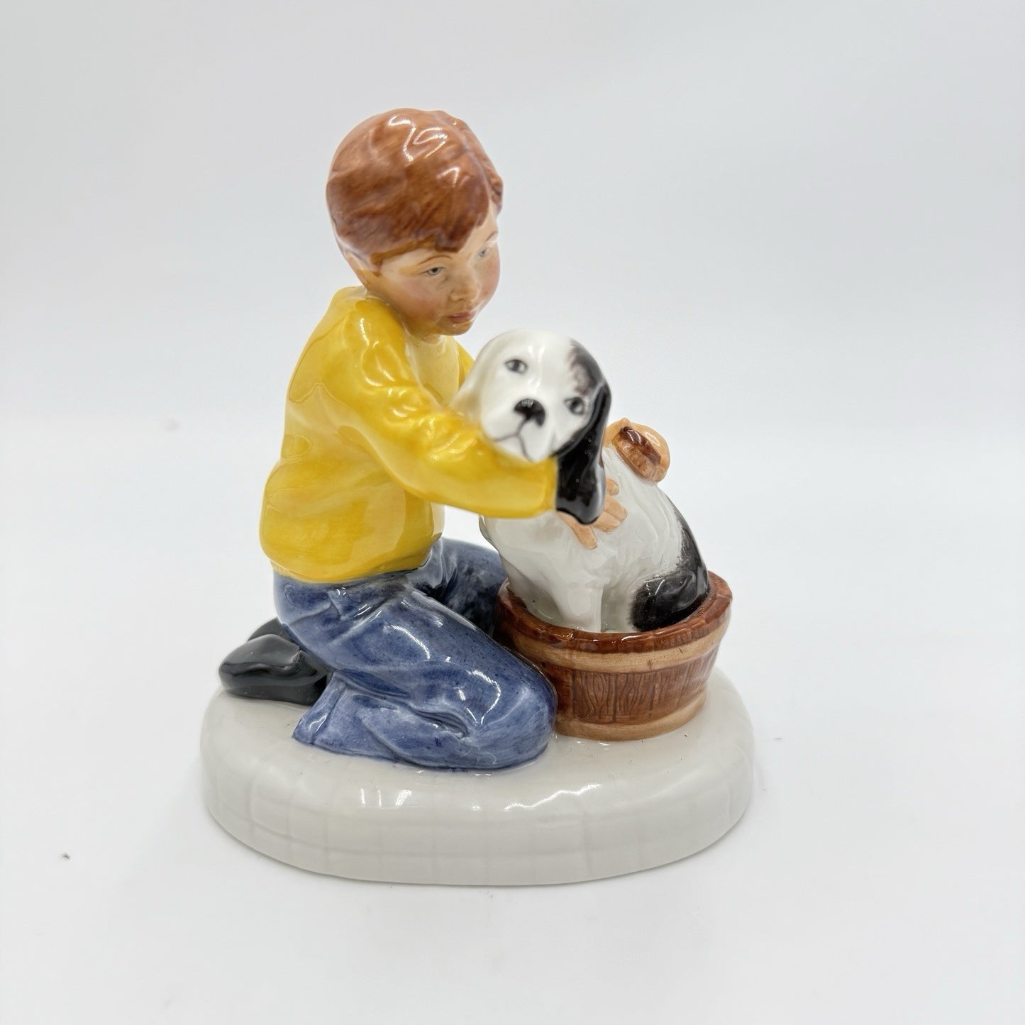 Royal Doulton Porcelain Childhood Days "Please Keep Still" #3082 Figurine 5” Vtg