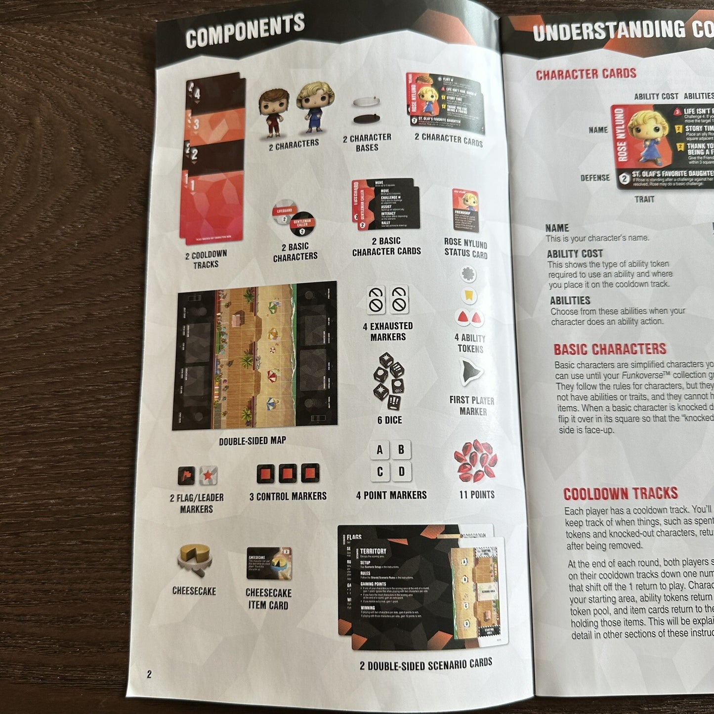 Funko Pop! Funkoverse Golden Girls 100 Board Game 2 players Rose Blanche Fun