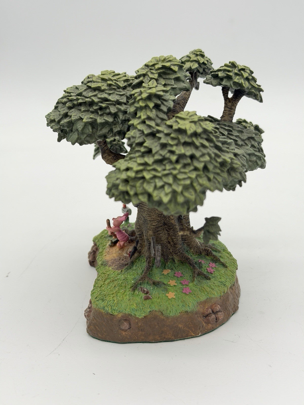 Danbury Mint Disney PIGLET'S HOUSE Winnie the Pooh Tree Figurine 4”H Rare Vtg