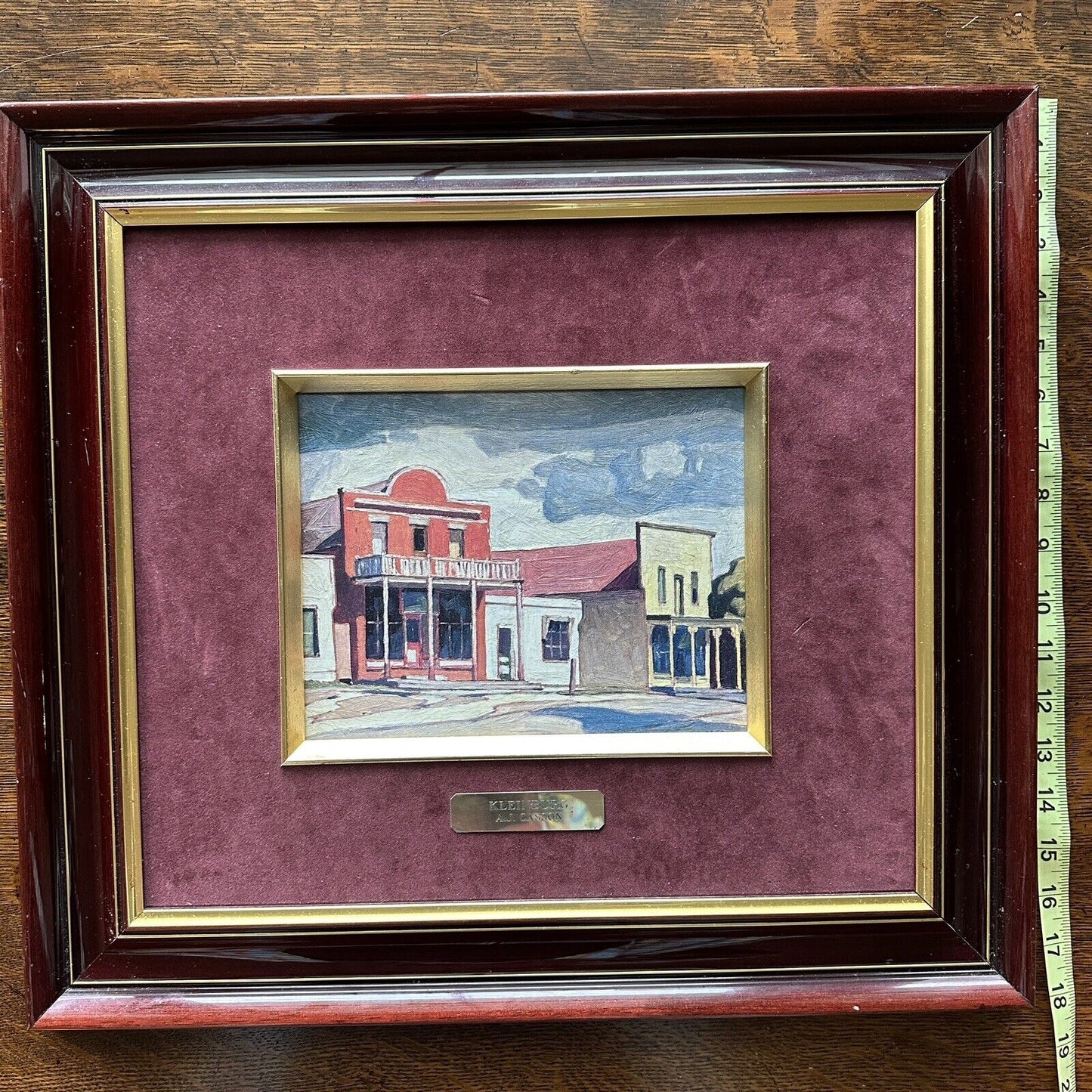 Kleinburg by A.J. Casson Canadian 1930 9x7in Framed Original Painting Art