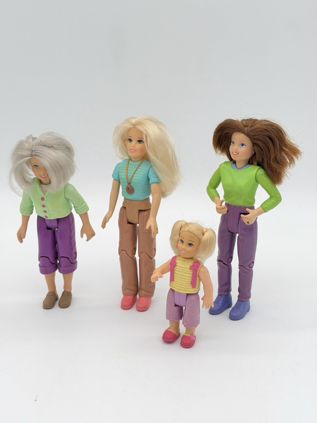 Fisher Price Loving Family Dollhouse Mom Mother Grandma Sister Figures Set of 4