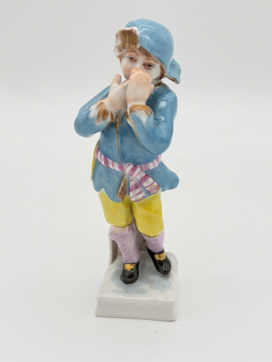 KPM Berlin porcelain figurine March/Aquarius zodiac Friedrich Elias Meyer 1775