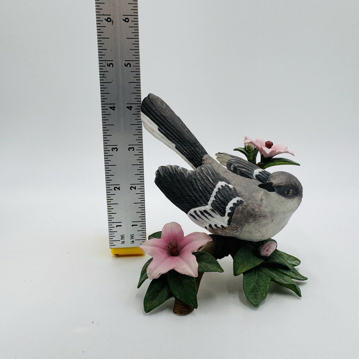 1992 Lenox Porcelain Northern Mockingbird Figurine Bird Painted Mint/ No Box!