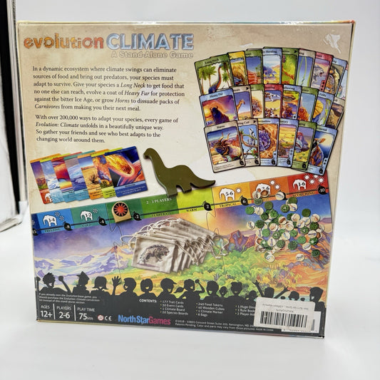 Evolution Climate Board Game North Star Games 2-6 Players Sealed New