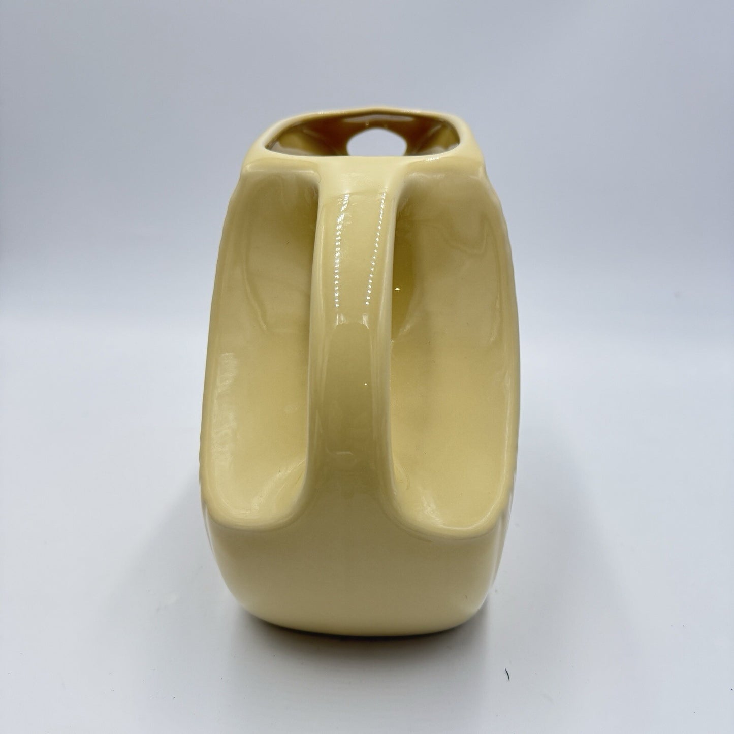 Fiestaware Vintage USA Disc Water Pitcher Original Ivory Fiesta Large 7in x 8in