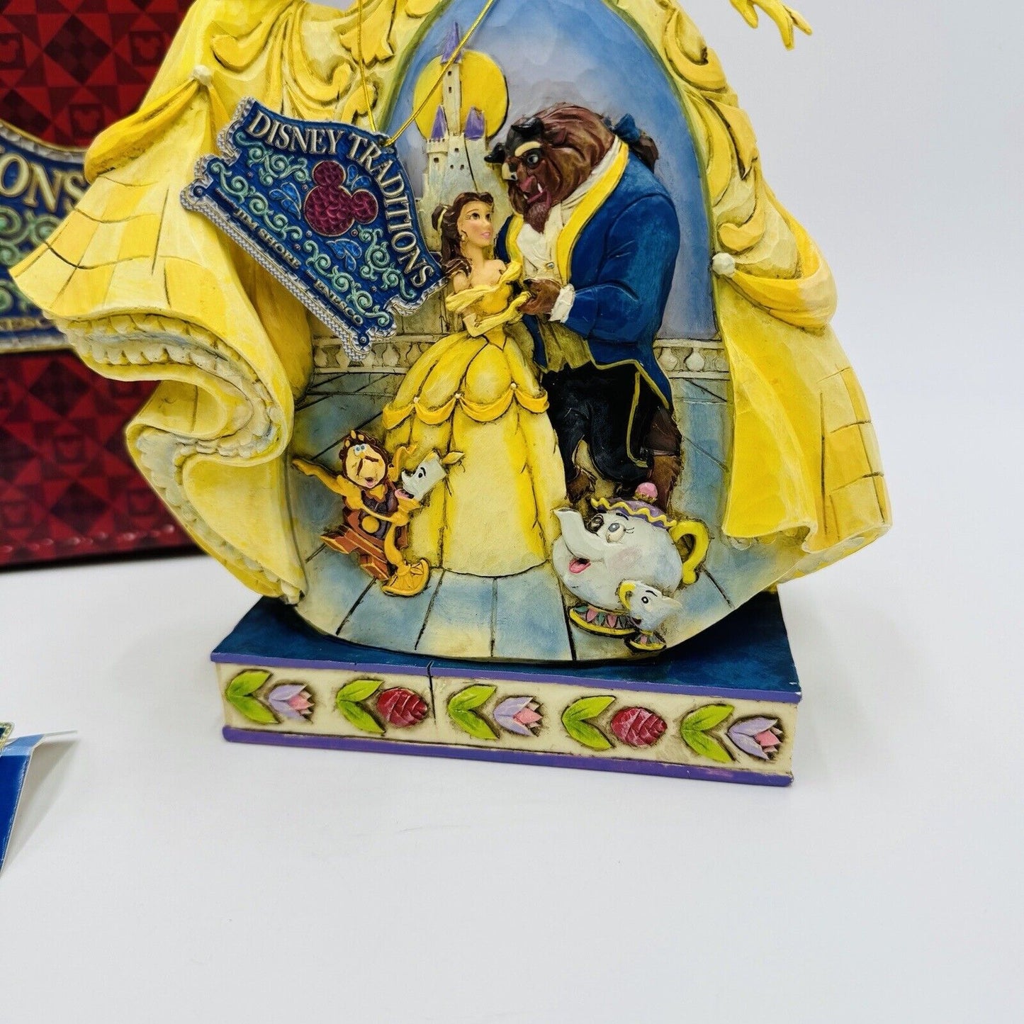 Jim Shore Beauty & the Beast Belle Moonlit Enchantment Walt Disney Showcase Box