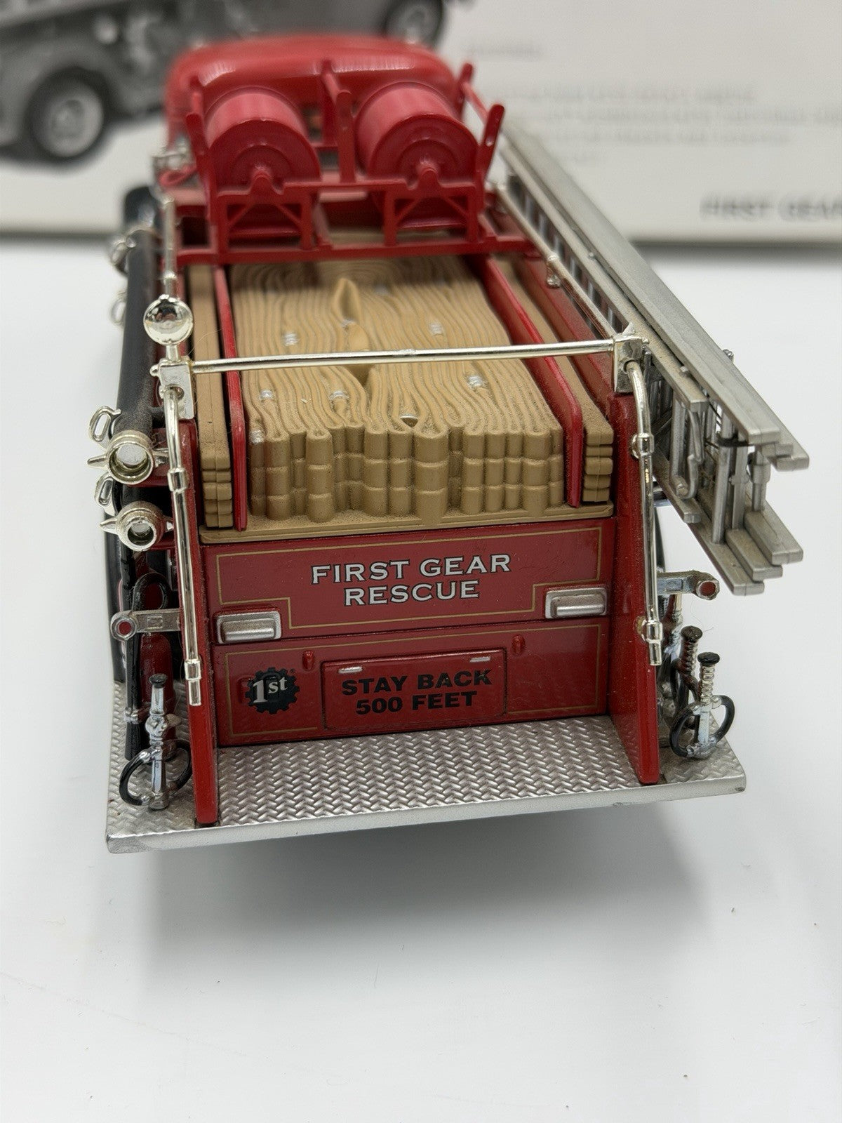 First Gear Mack L Model Pumper CFD Engine Co 50 1:34 Diecast Fire Truck w/Box