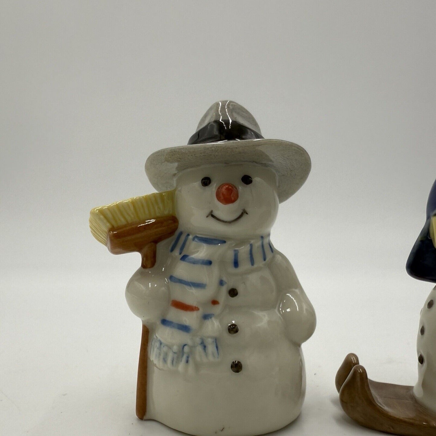 Royal Copenhagen Snowman Father And Son Denmark Figurines Christmas #768,771