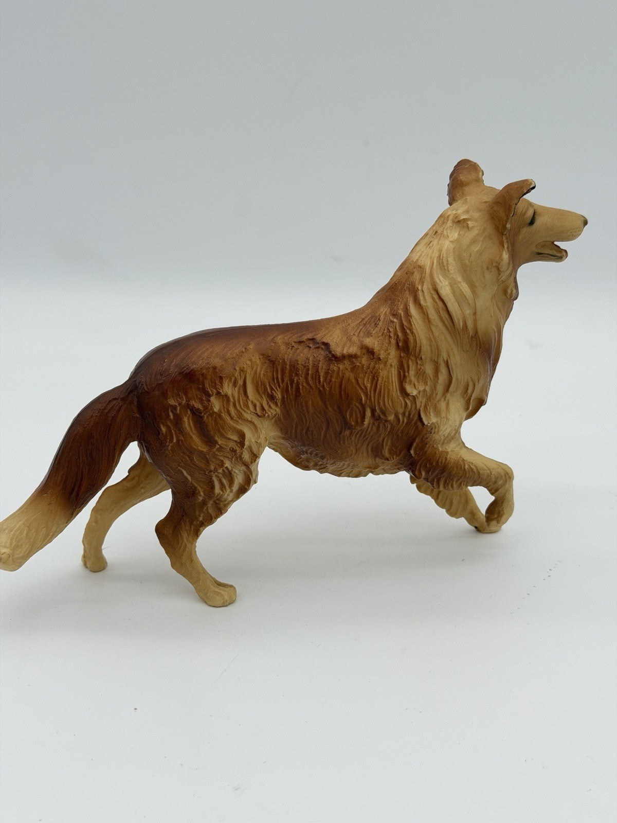 Breyer Lassie dog Collie Vintage 60's Figurine Plastic Model Retired Rare 9x6