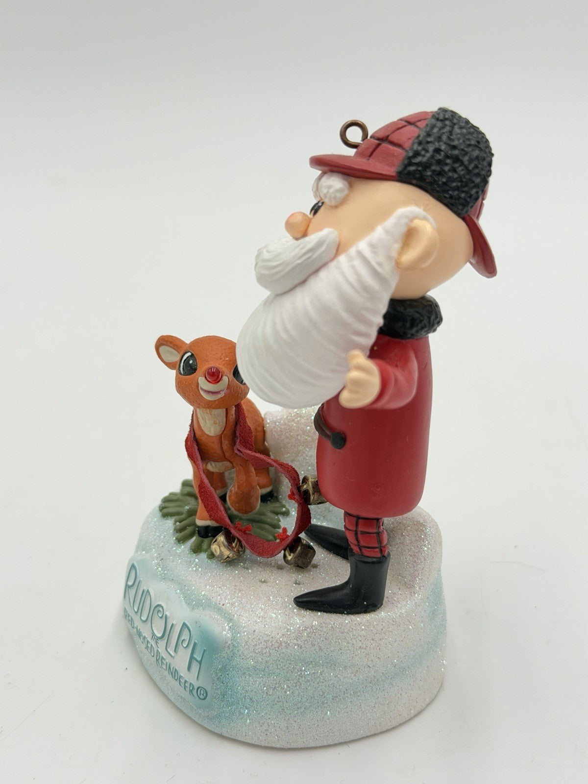 Carlton Cards Santa Rudolph Red Nosed Reindeer Jingle Musical Christmas Ornament