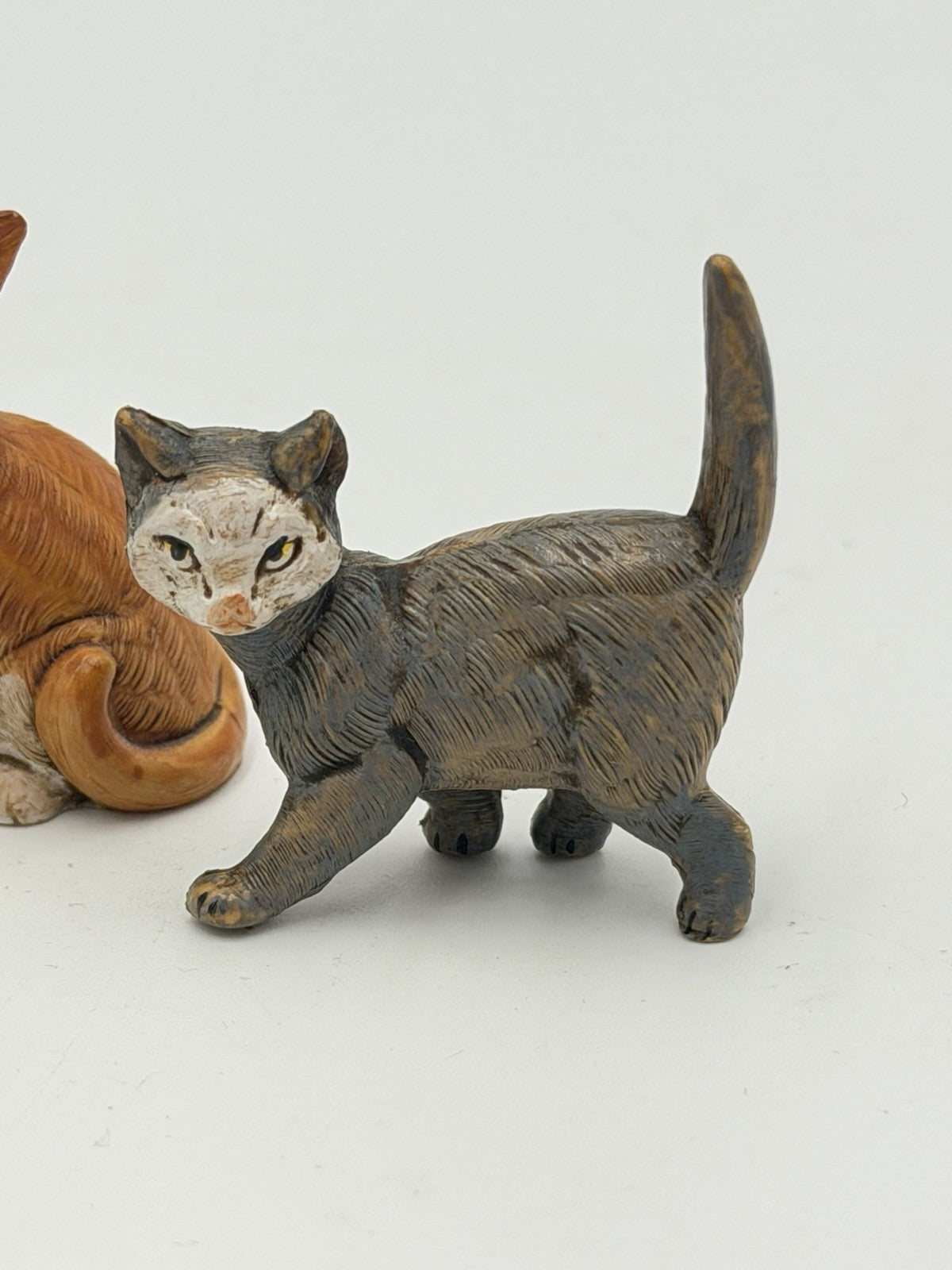 Rare Fontanini Italy Nativity Cat Animals Set 3 PCs Accessories Figurines 1”