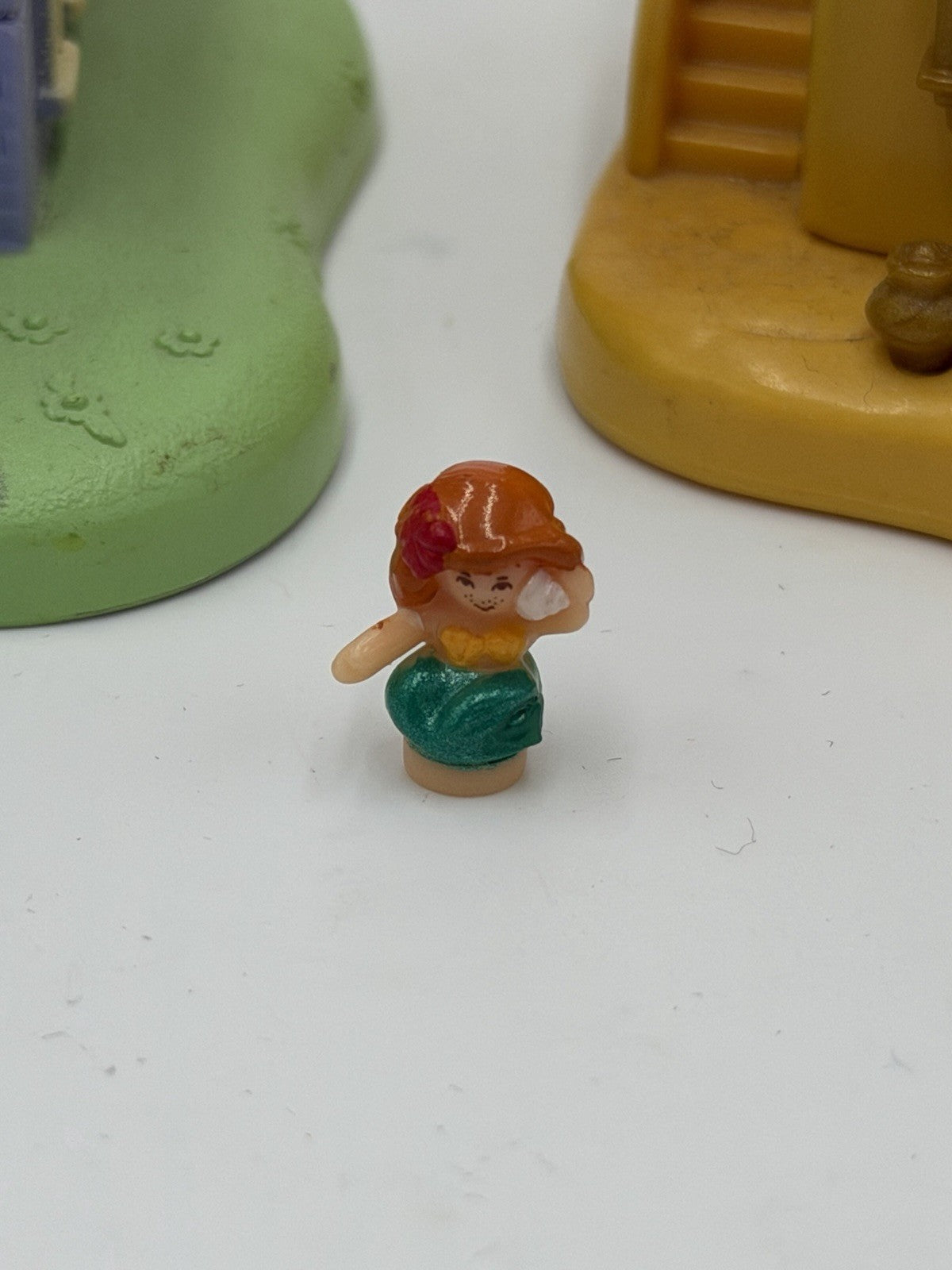 Disney Bluebird Polly Pocket Cinderella & Aladdin Houses + Little Mermaid Mini