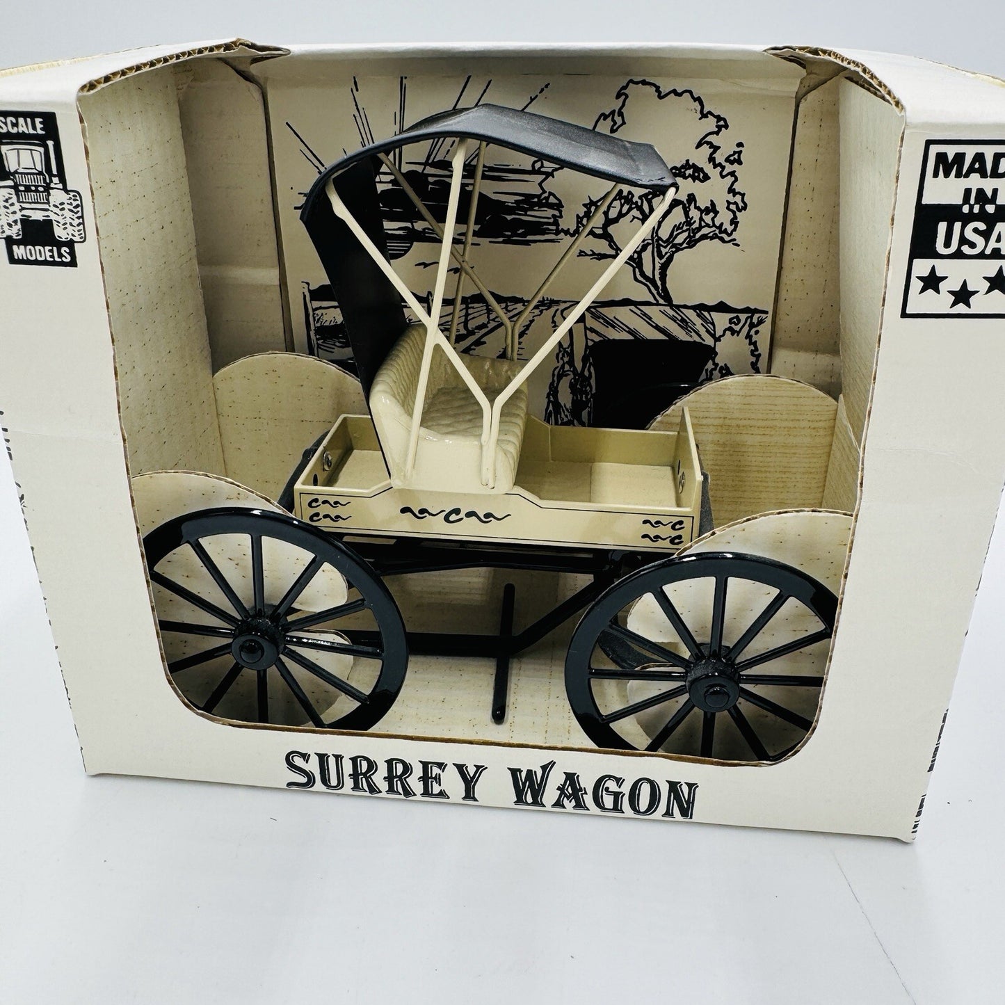 Surrey Wagon Die Cast Division of Joseph Ertl  1/16 scale Model Toys Metal