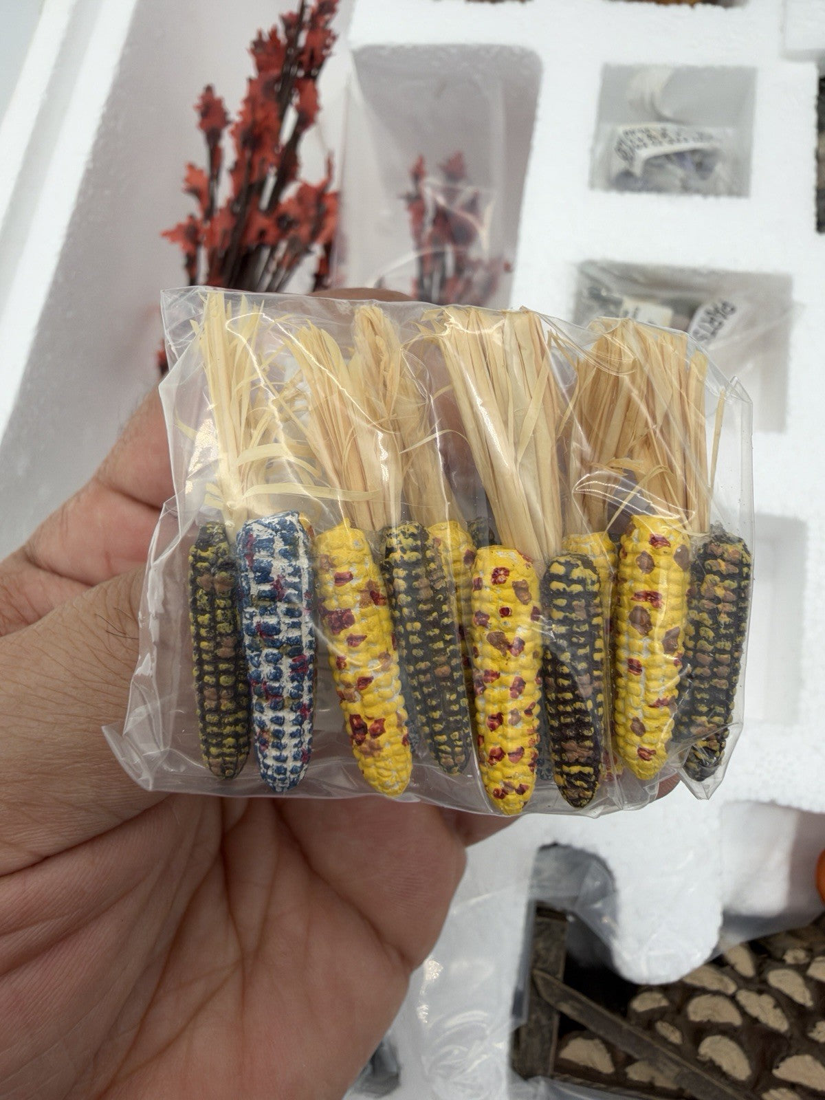 Department 56 Village Accessories Autumn Landscape Set Sealed Fall Harvest