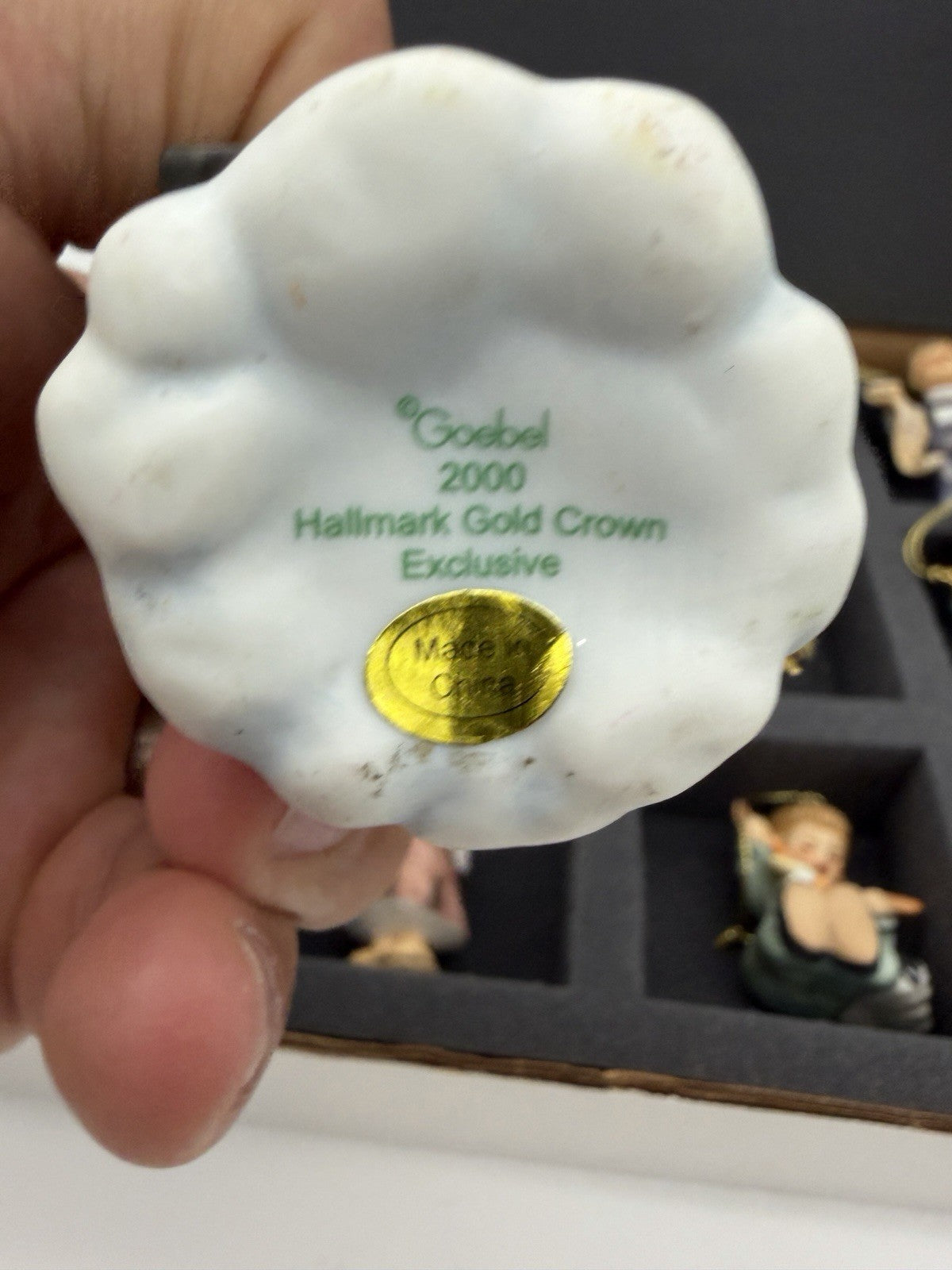 Goebel Berta Hummel Studio Christmas Ornaments Set 13 Pieces Porcelain