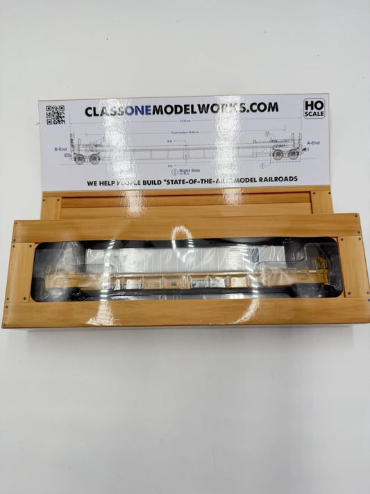 Class One Model Works HO scale 48' TWF10 Well Car - #54039