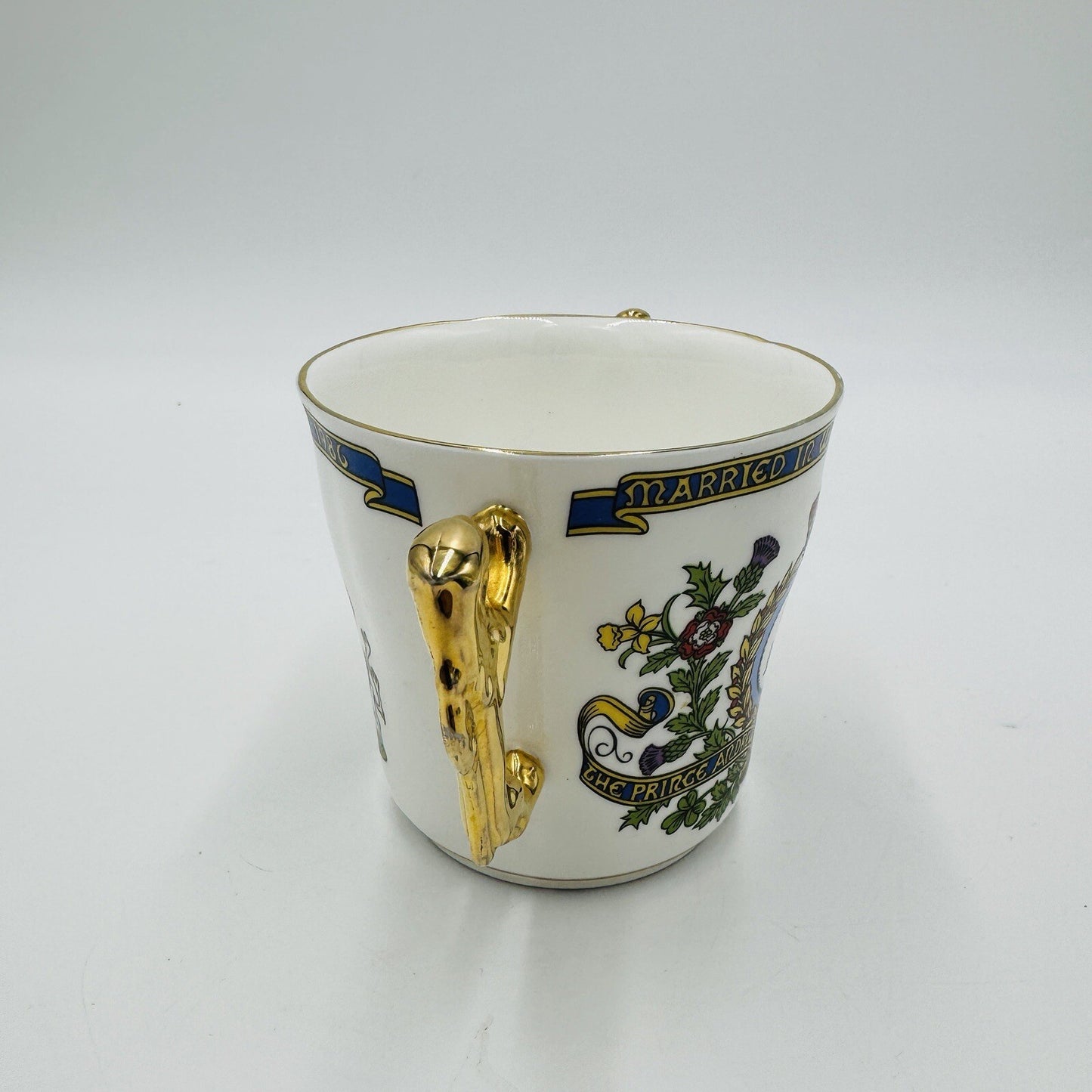 Paragon Fine China England Prince Andrew & Sarah Ferguson Double Handle Cup