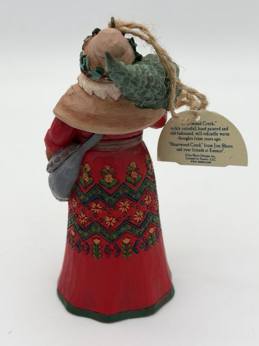 Jim Shore Sweden Santas Around The World Swedish Wishes 2017 Christmas Ornament