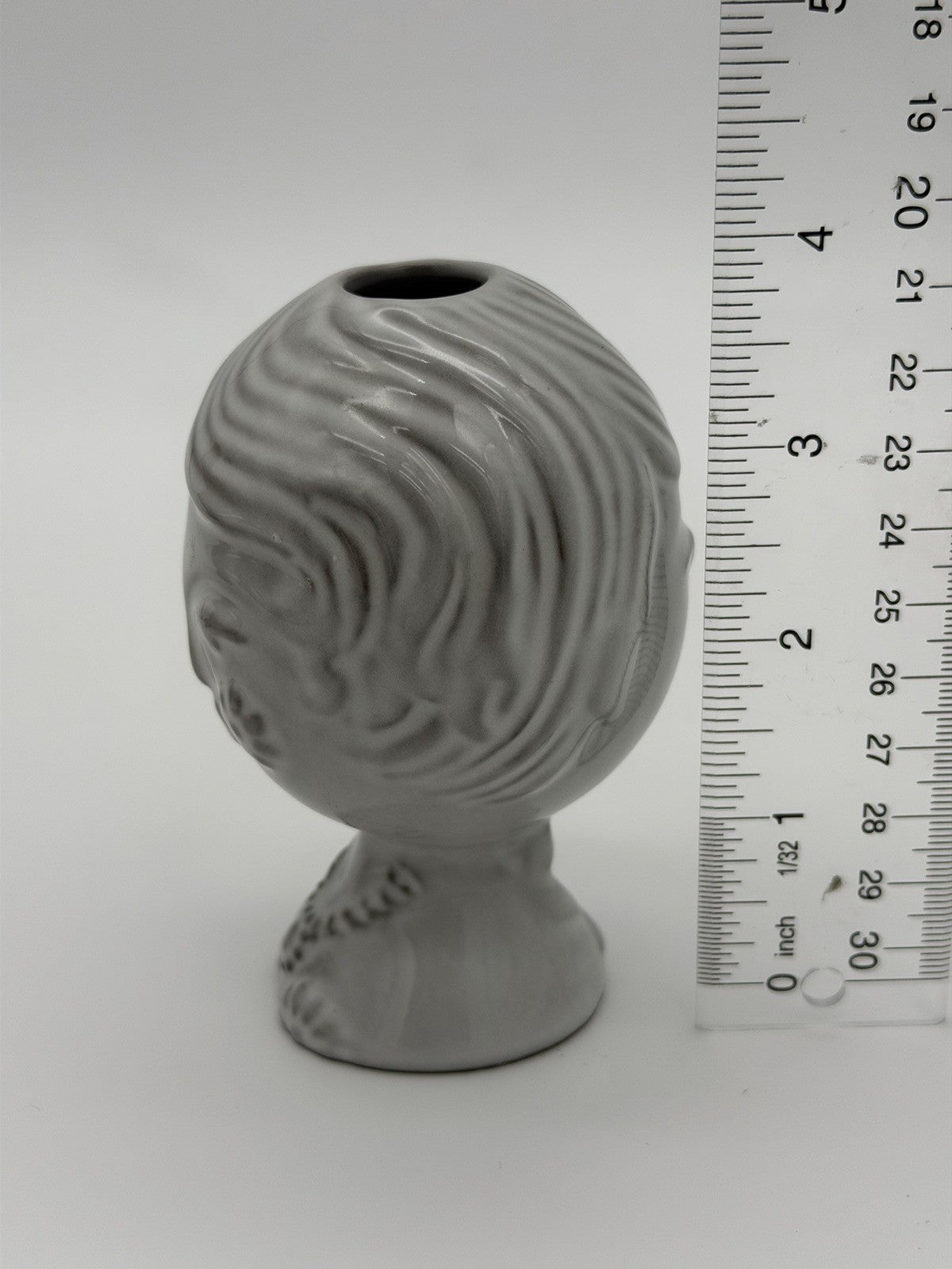 Jonathan Adler Art Pottery Utopia Reversible Boy/Girl Small Bud Vase 4”H