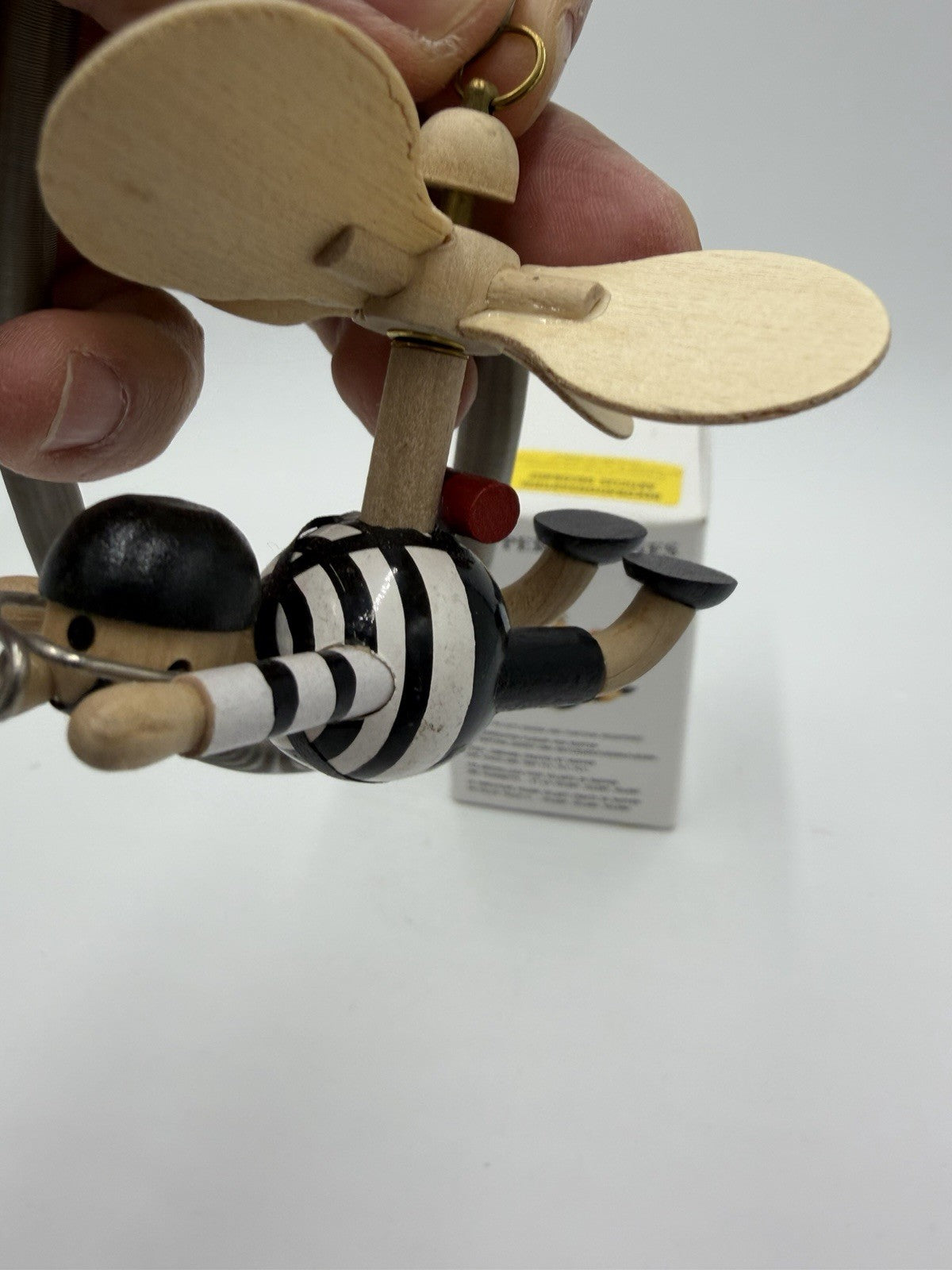 Wupper Airlines Crazy Jumpkins Wooden Wind Wheel Flying Man Mobile Germany