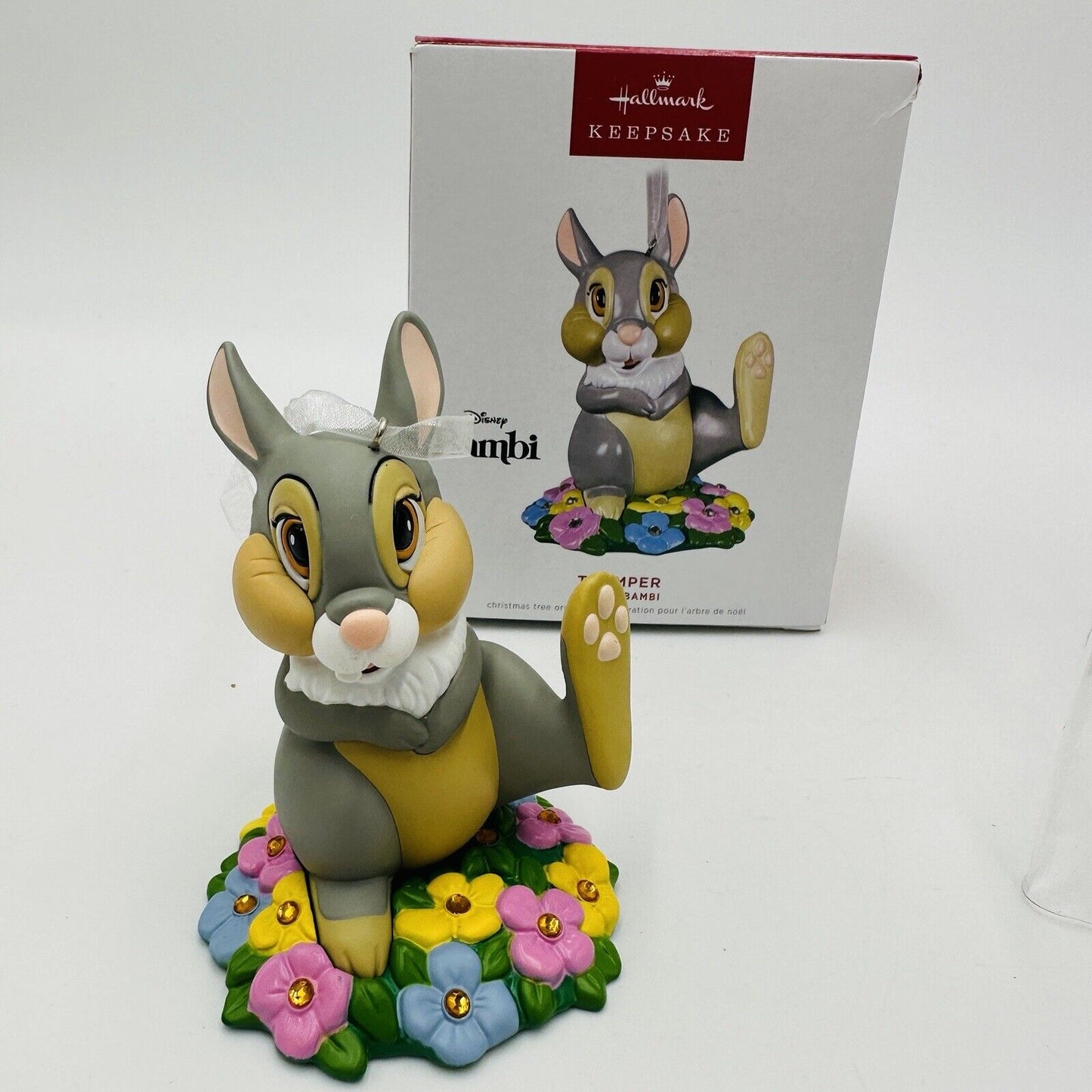 Hallmark Thumper Bambi Christmas Ornament 2022 Box Disney Keepsake