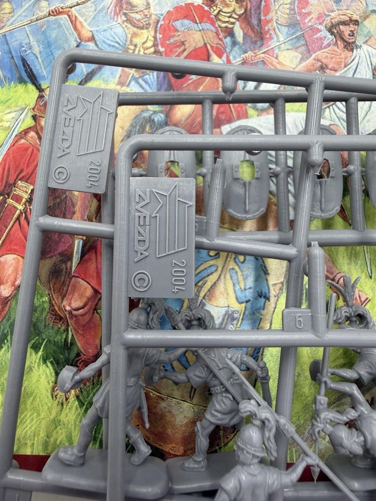 Zvezda Scale 1/72 Republican Rome Calvary & Infantry Models 2004 Figurines