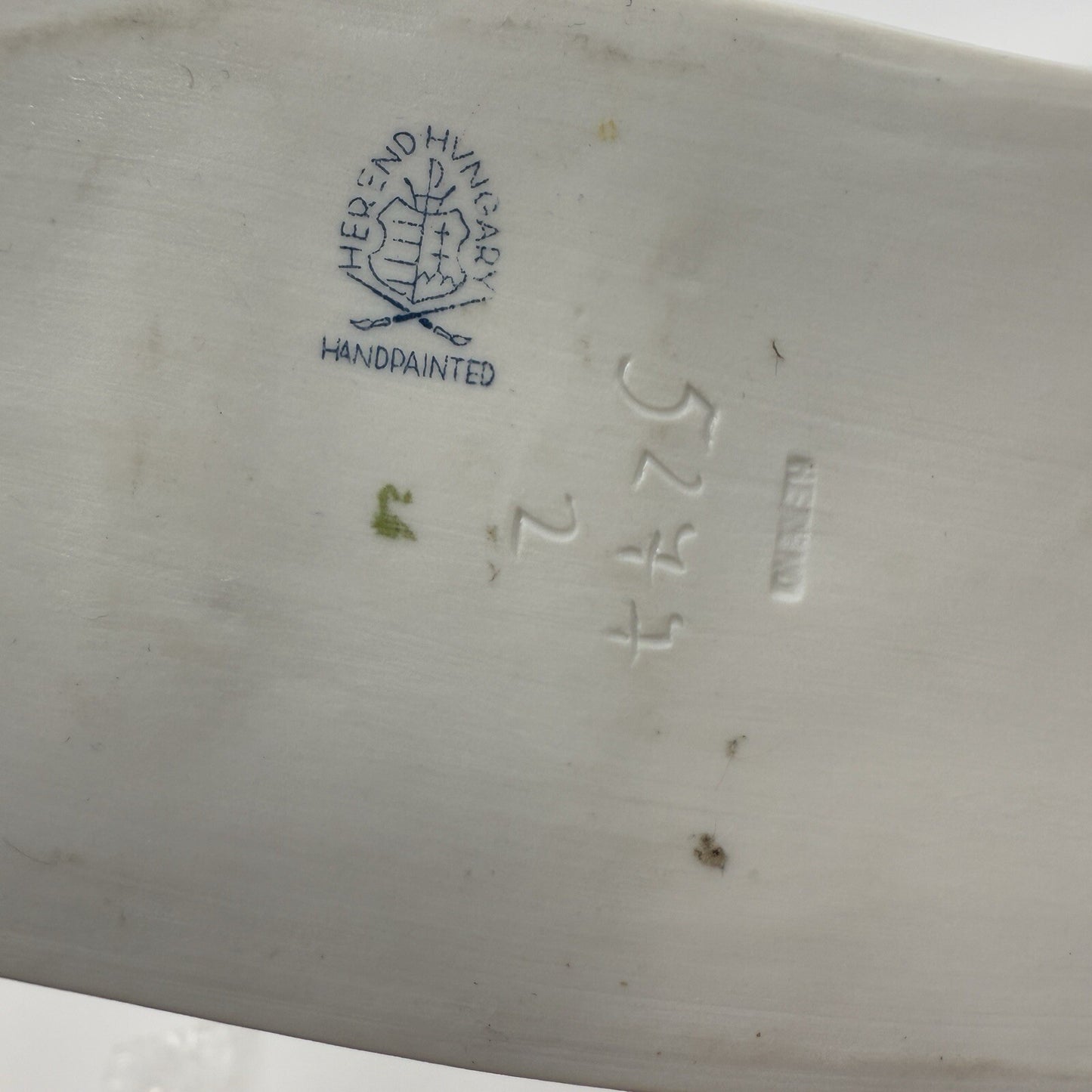 Herend Hungary Porcelain Figurine Stallion 7in Horse Lipizzaner C 1939