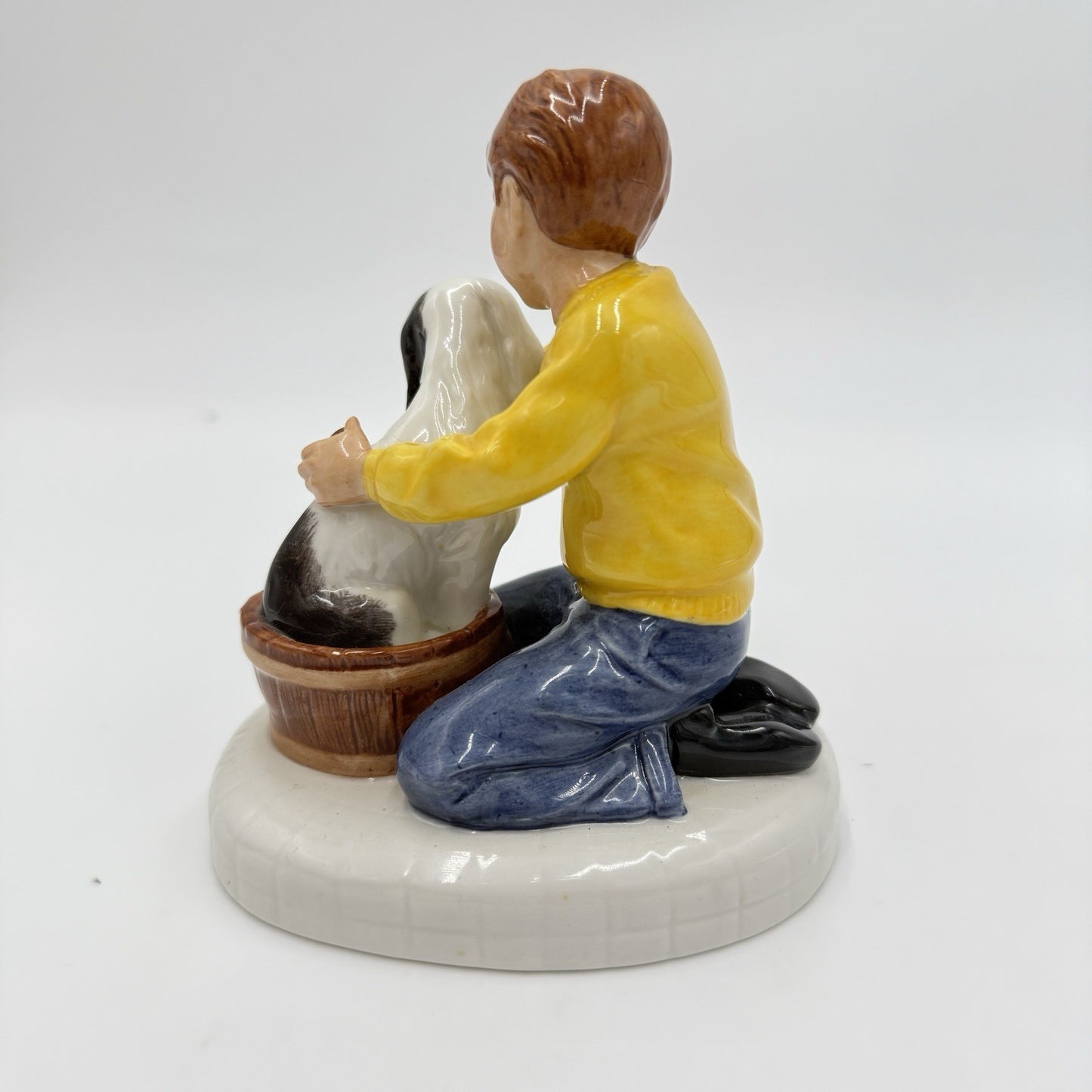 Royal Doulton Porcelain Childhood Days "Please Keep Still" #3082 Figurine 5” Vtg